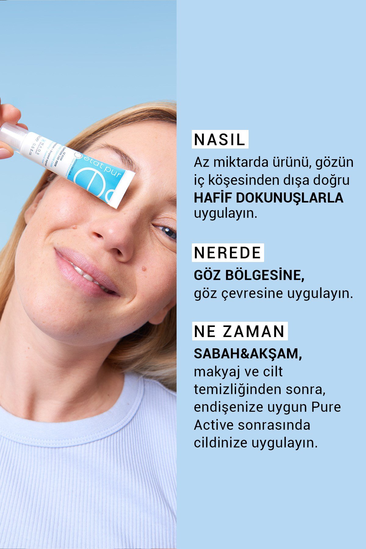 Moisturizing Eye Contour Fluid - Nemlendirici Göz Çevresi Kremi 15 ml
