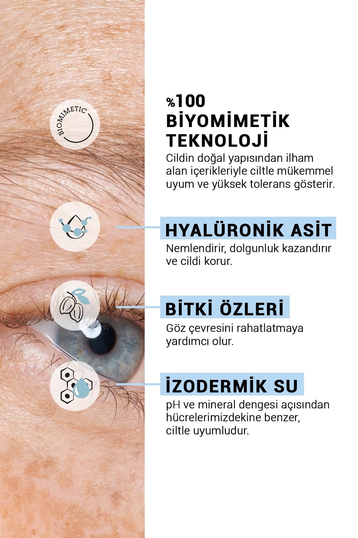 Moisturizing Eye Contour Fluid - Nemlendirici Göz Çevresi Kremi 15 ml