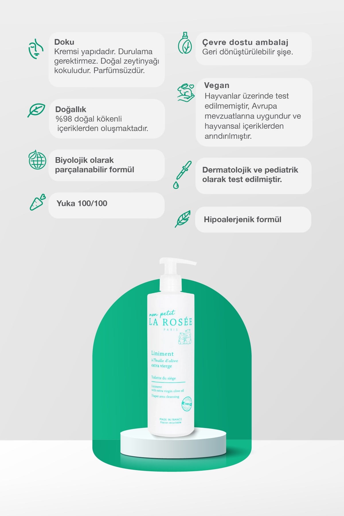 Mon Petit BEBEK TEMİZLEME YAĞI 400 ml