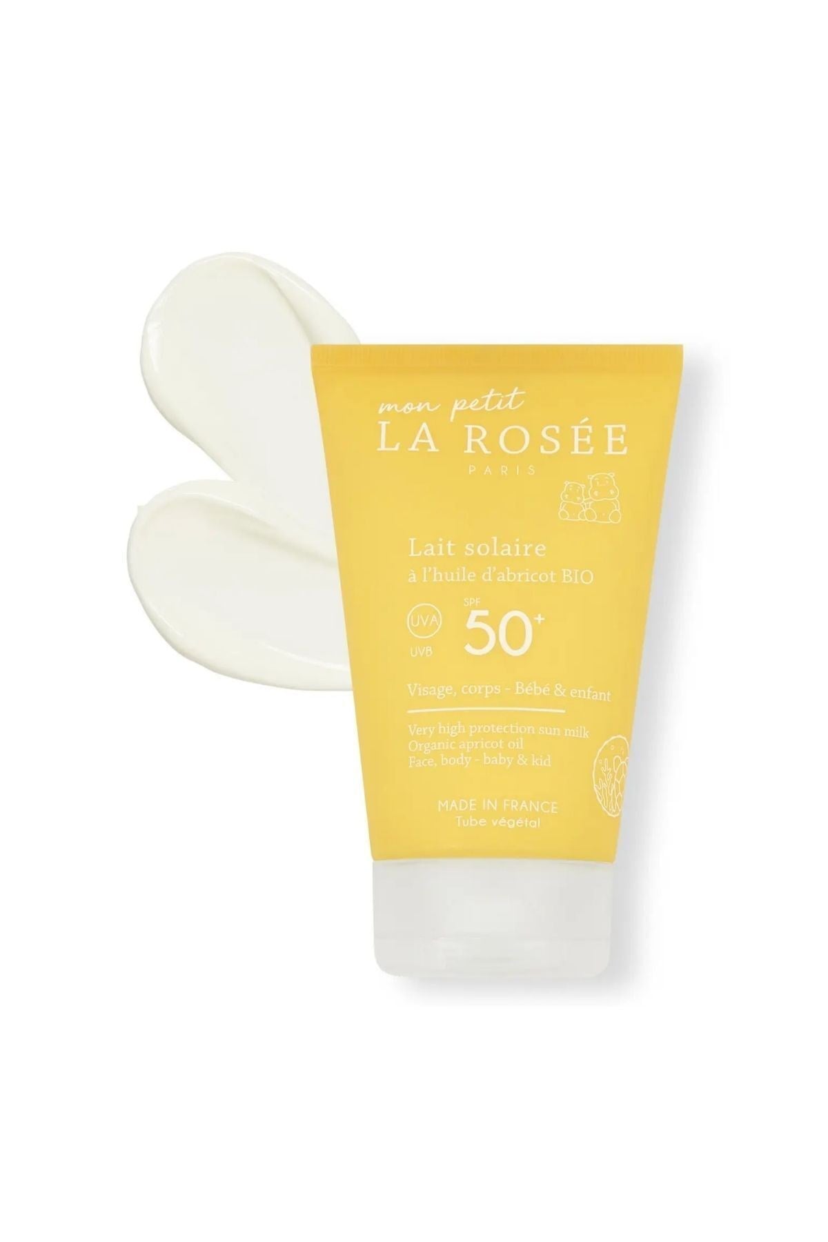 Mon Petit ÇOK YÜKSEK KORUMALI ÇOÇUK GÜNEŞ KORUYUCU SÜT Organik Kayısı Yağı İçeren SPF 50+ 125 mL
