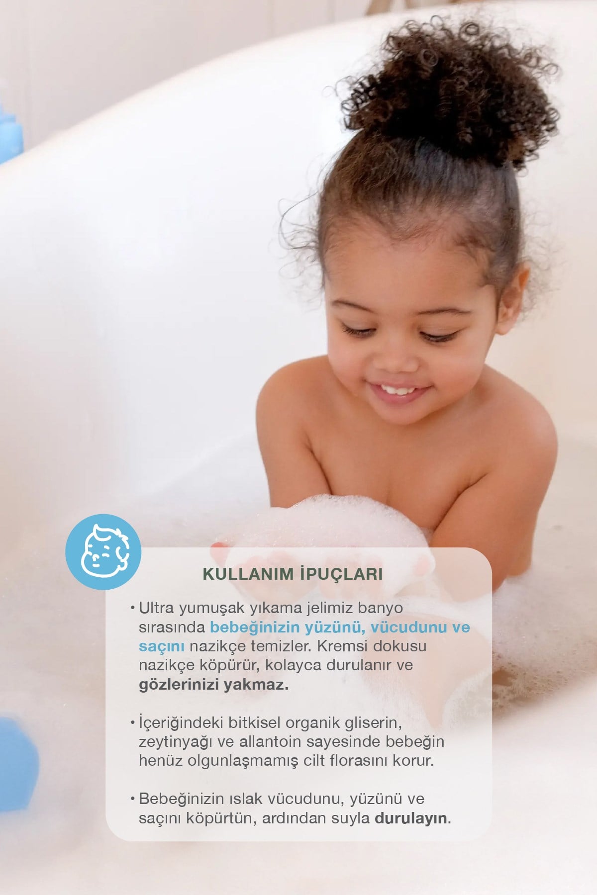 Mon Petit ULTRA HASSAS YIKAMA JELİ Organik Bitkisel Gliserin İçeren - 400 ml