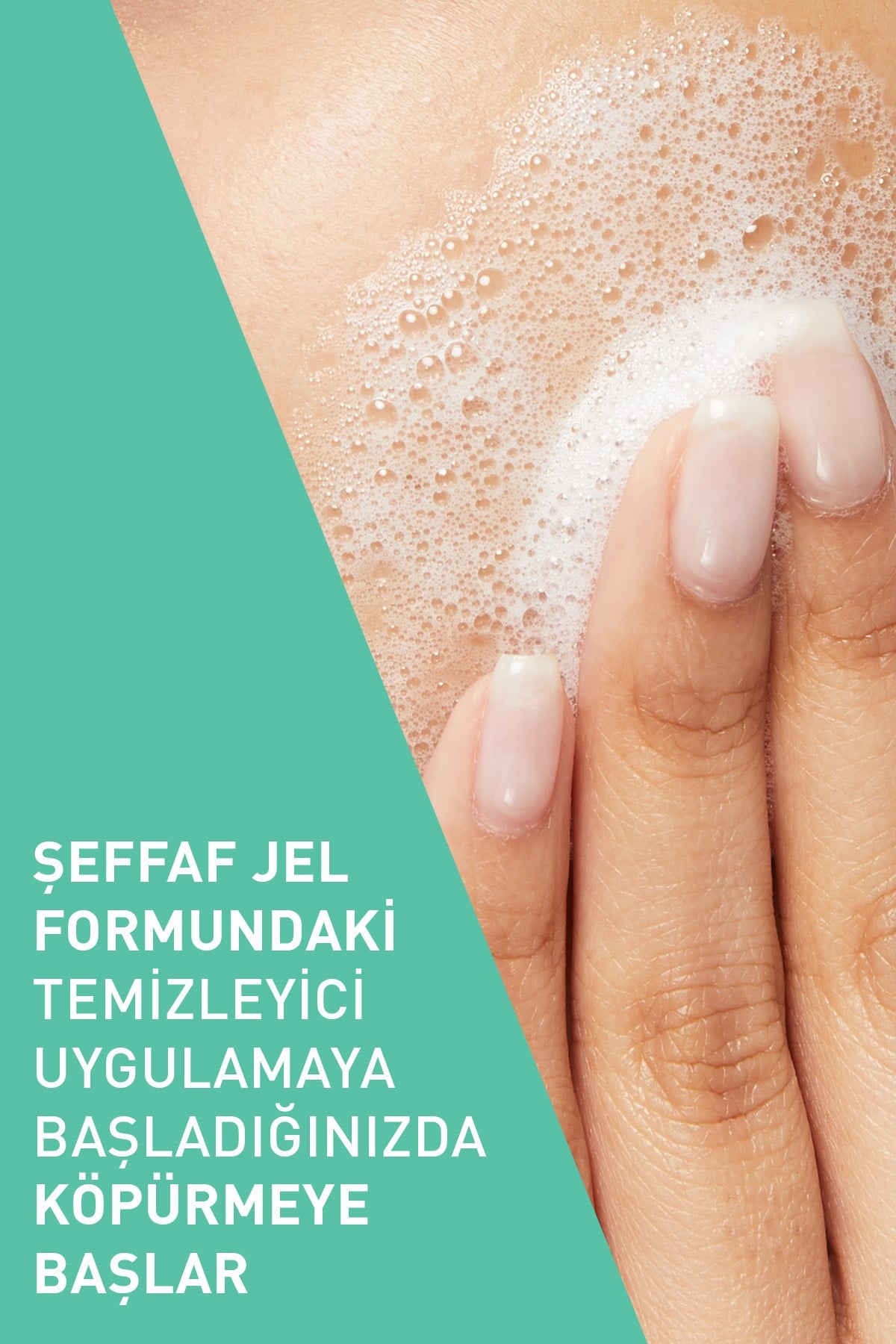 NORMAL VE KARMA CİLTLER İÇİN NİASİNAMİD İÇERİKLİ KÖPÜREN TEMİZLEYİCİ 473 ML