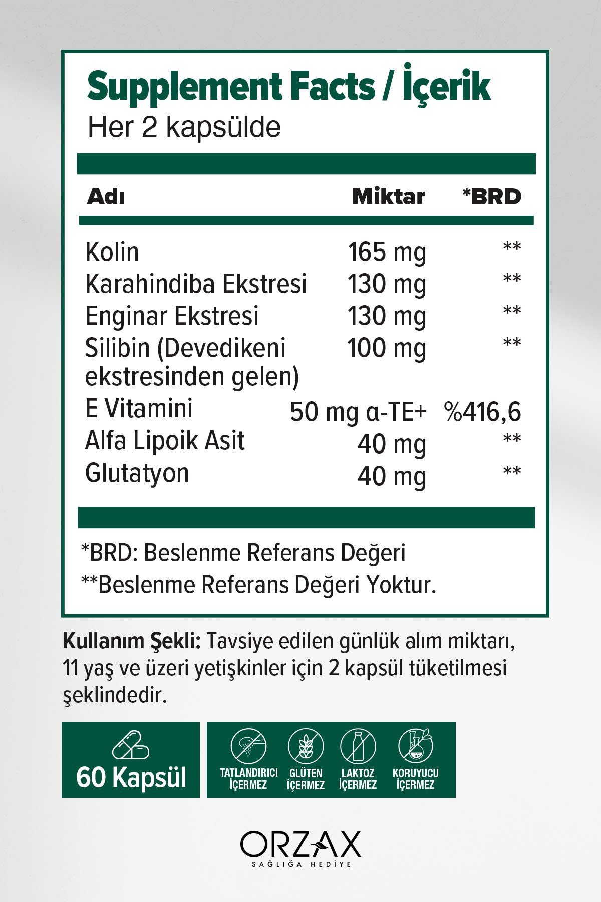 Ocean Hepalex 60 Softgel Kapsül
