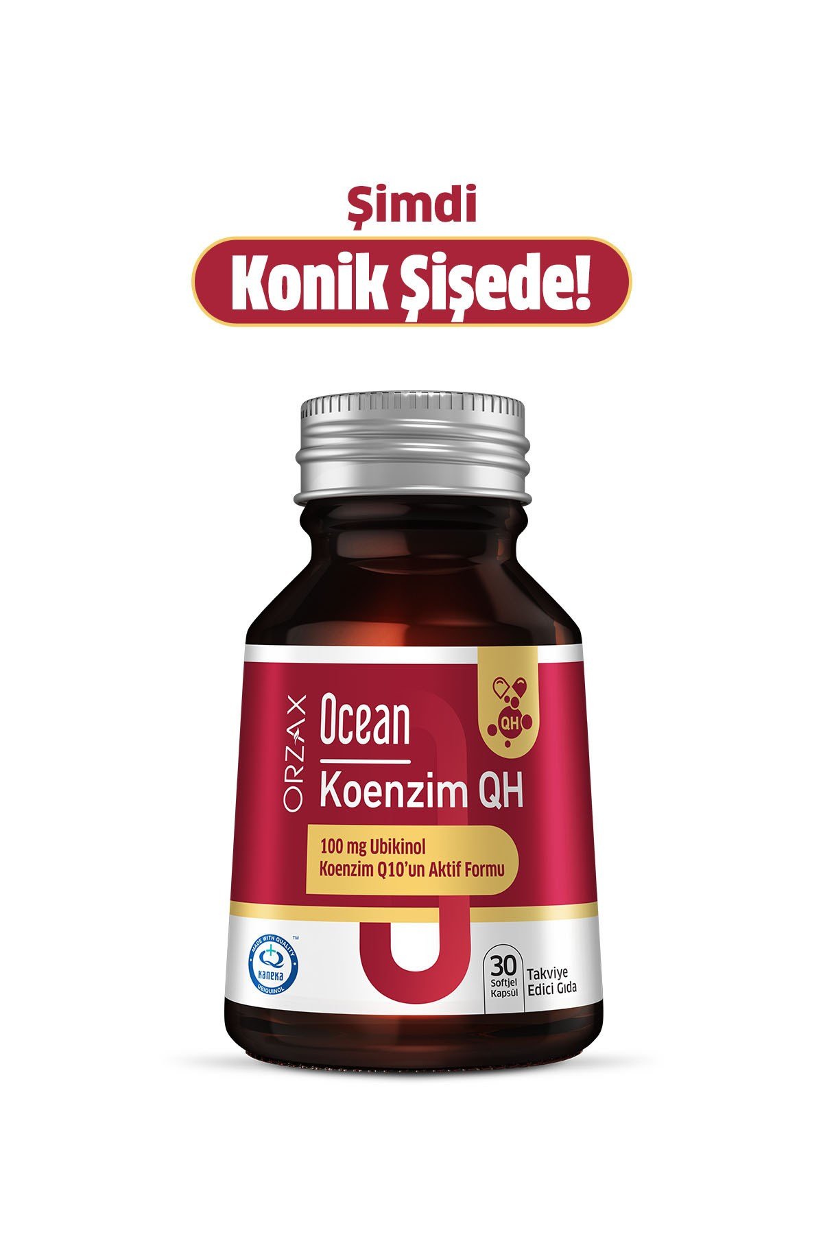 Orzax Koenzim QH 100mg 30 Kapsül