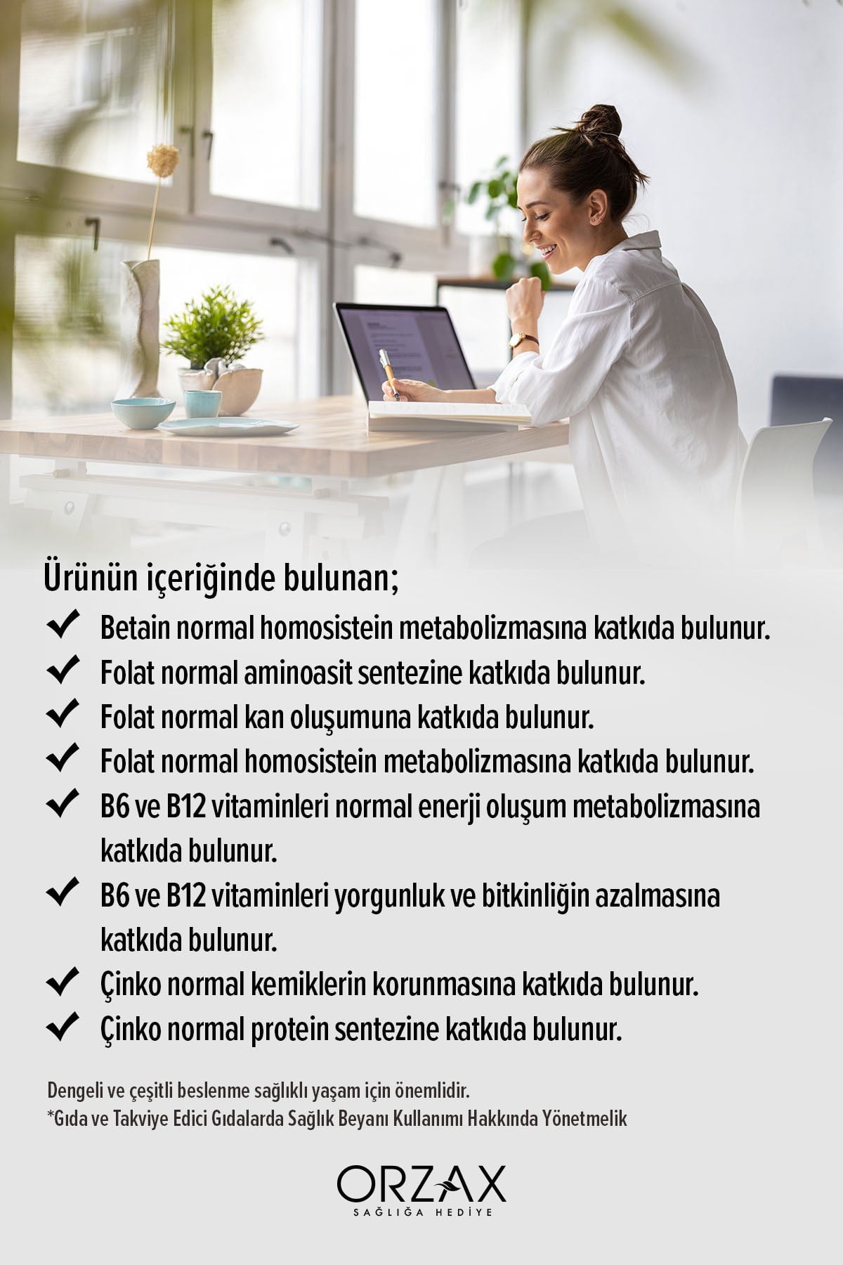 Orzax Methyl Balance 30 Kapsül