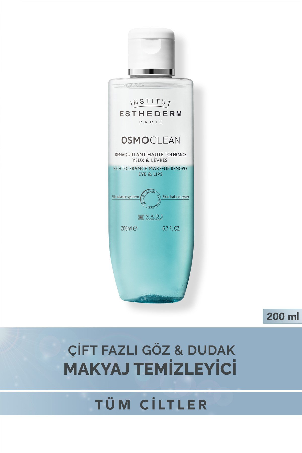 Osmoclean High Tolerance Make-up Remover 125 ml - Makyaj Temizleyici