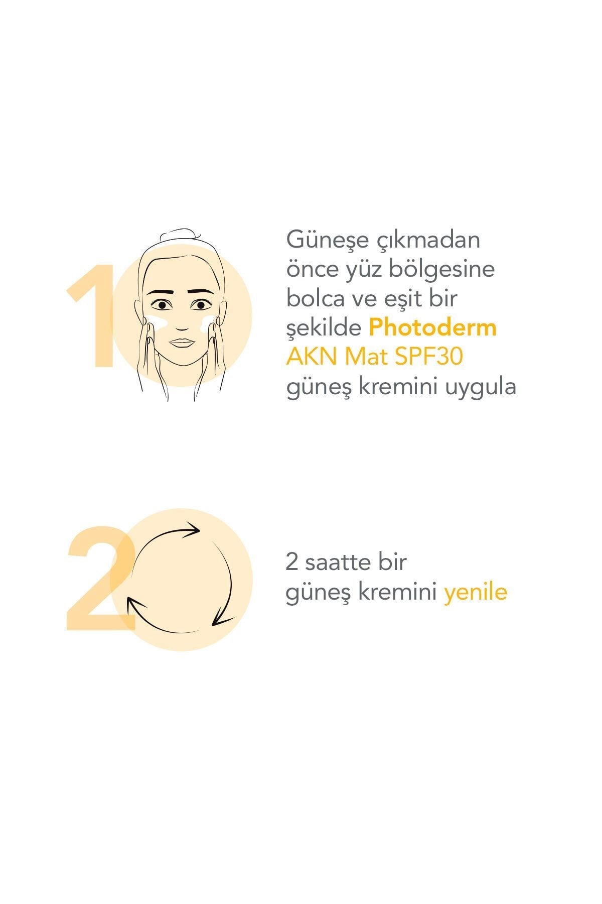 Photoderm AKN Mat SPF30 Yağlı & Akne Eğilimli Ciltler Sivilce Karşıtı Güneş Kremi 150 ML