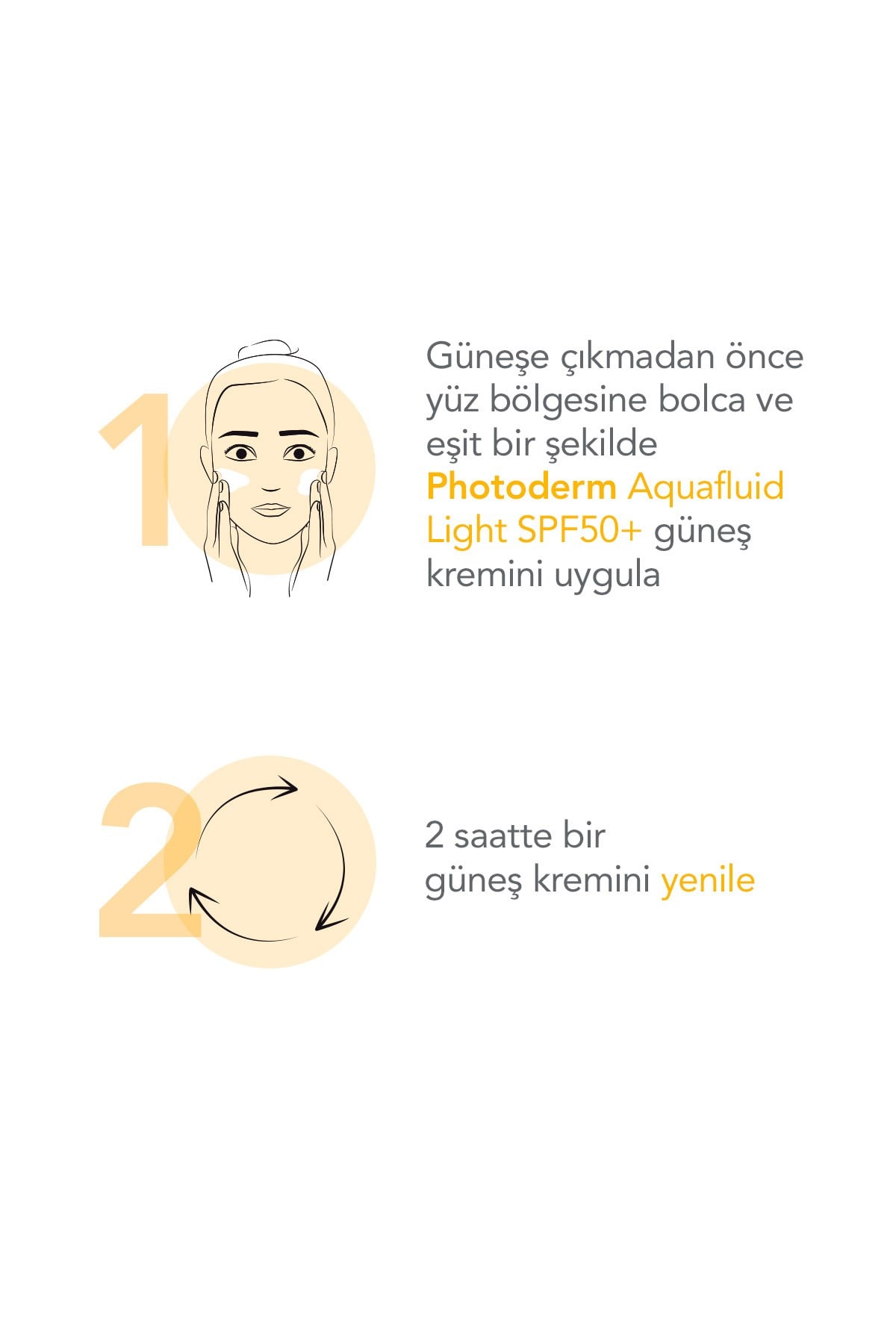 Photoderm Aquafluide Light Güneş Koruyucu Krem SPF50+ 40 ml