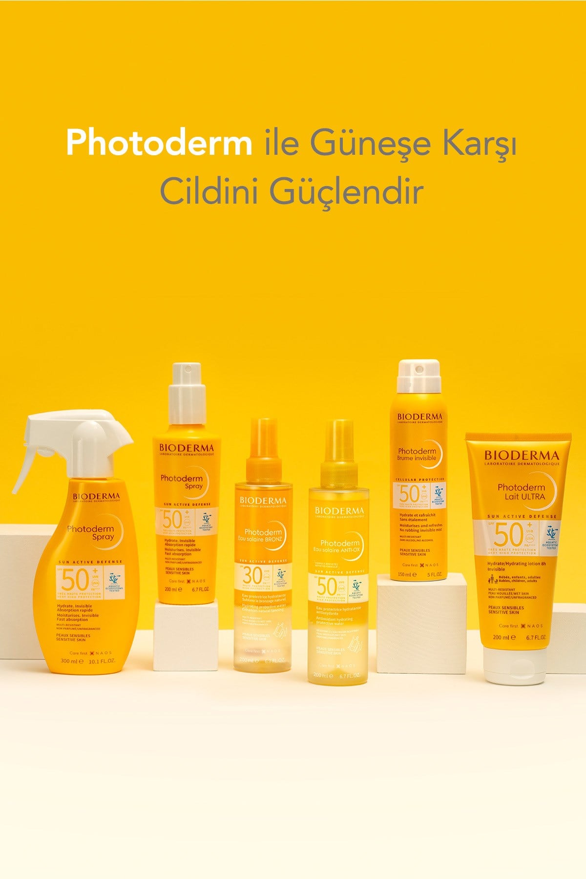 Photoderm Lait Ultra SPF50+ Tüm Ciltler İçin Yüksek Korumalı için Süt Formda Güneş Kremi 200 ML