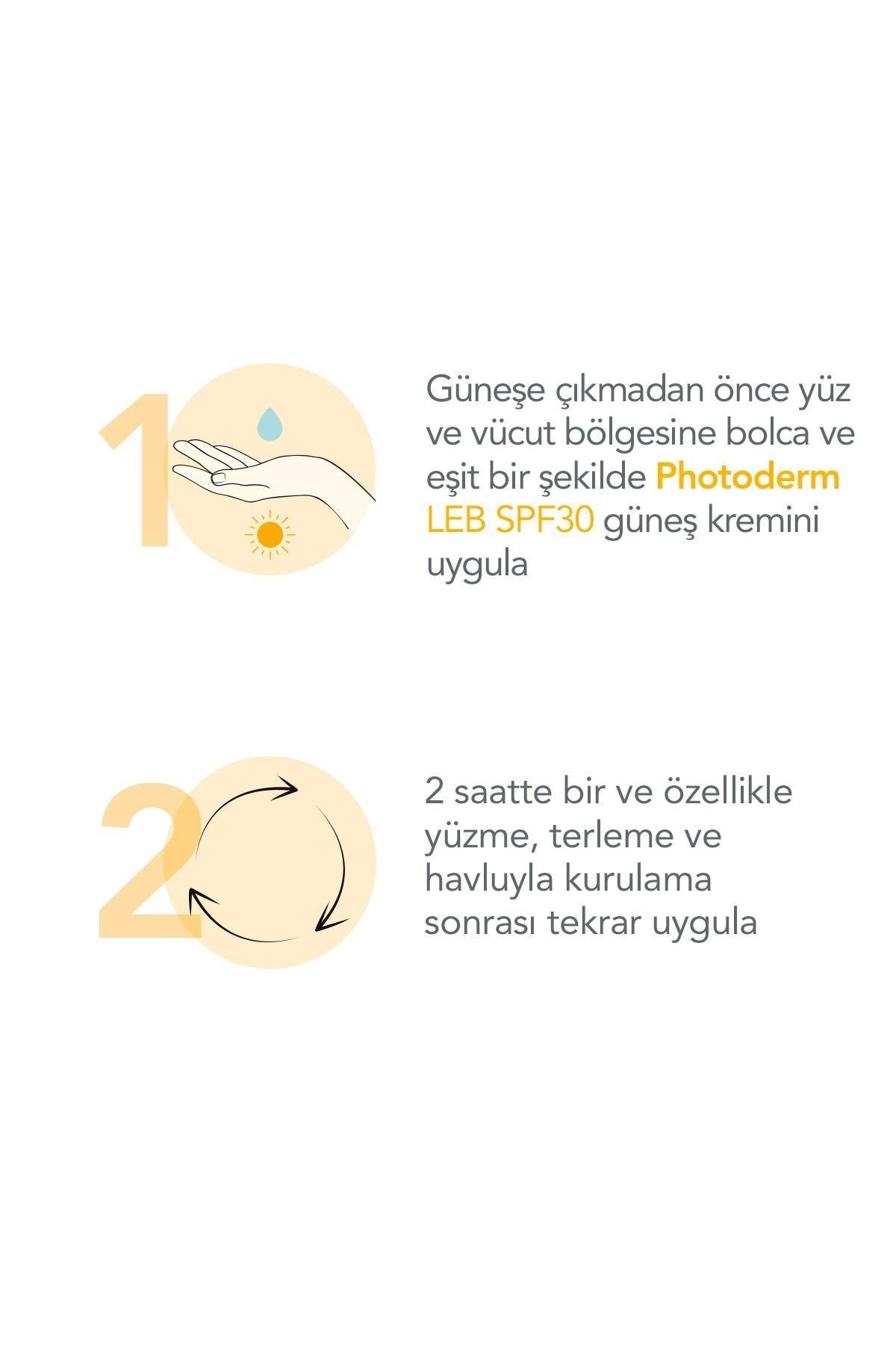 Photoderm LEB SPF 30 Hassas Ciltler Güneş Alerjisi Karşıtı Jel Formda Yüz Güneş Kremi 100 m