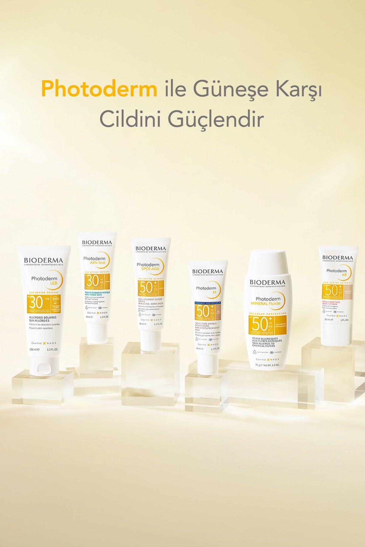 Photoderm M SPF50+ Kapatıcı Etkili Leke Karşıtı Çok Yüksek Korumalı Renkli Güneş Kremi Light 40 ML