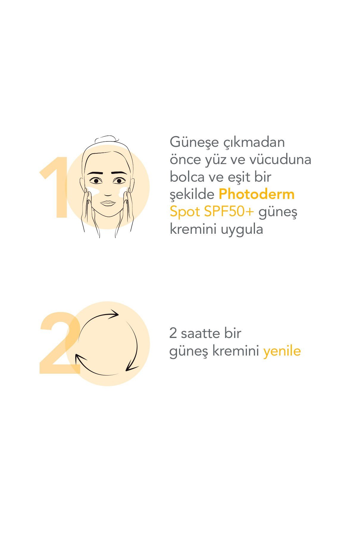 Photoderm Spot SPF 50+ Leke Karşıtı Tüm Ciltler için Yüz & Vücut Güneş Kremi 150 ML