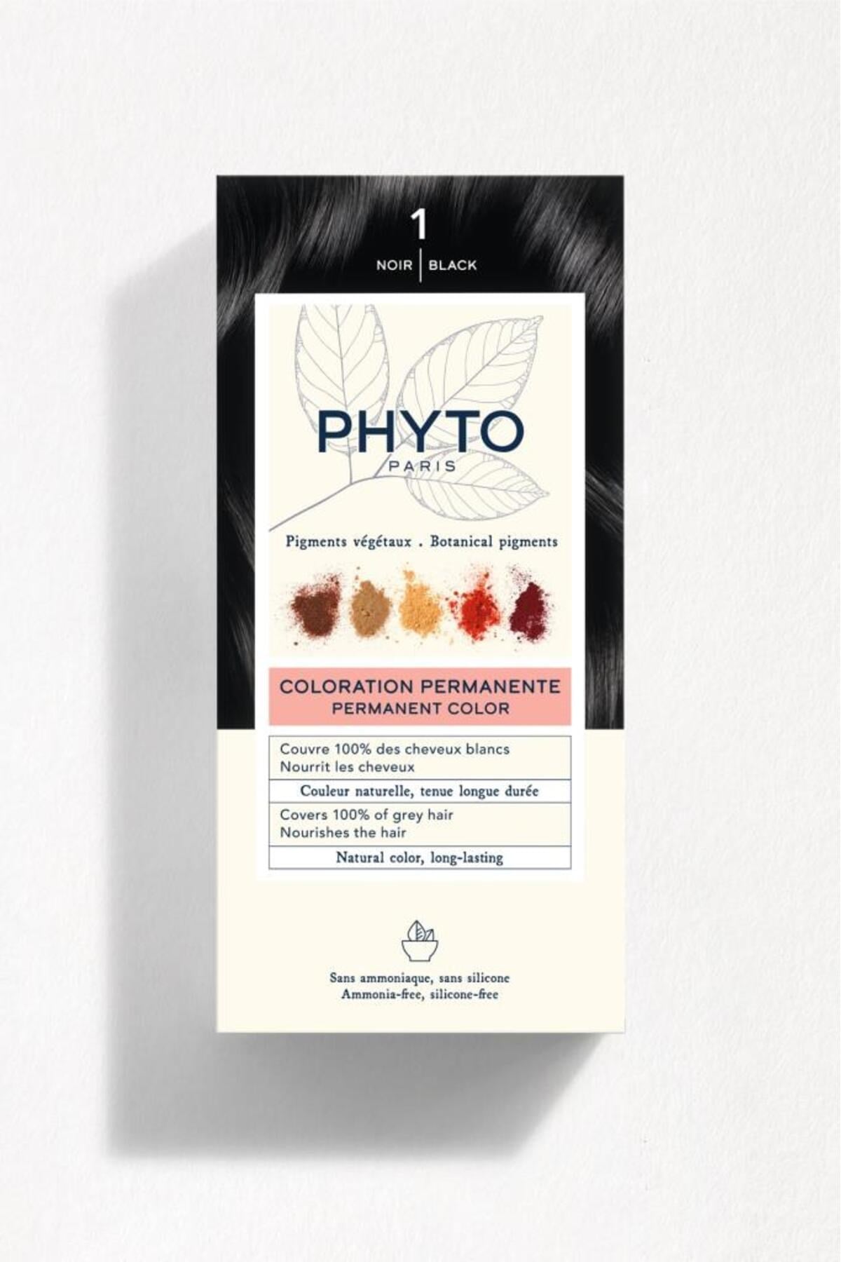 Phytocolor Bitkisel Saç Boyası ''1 Siyah''