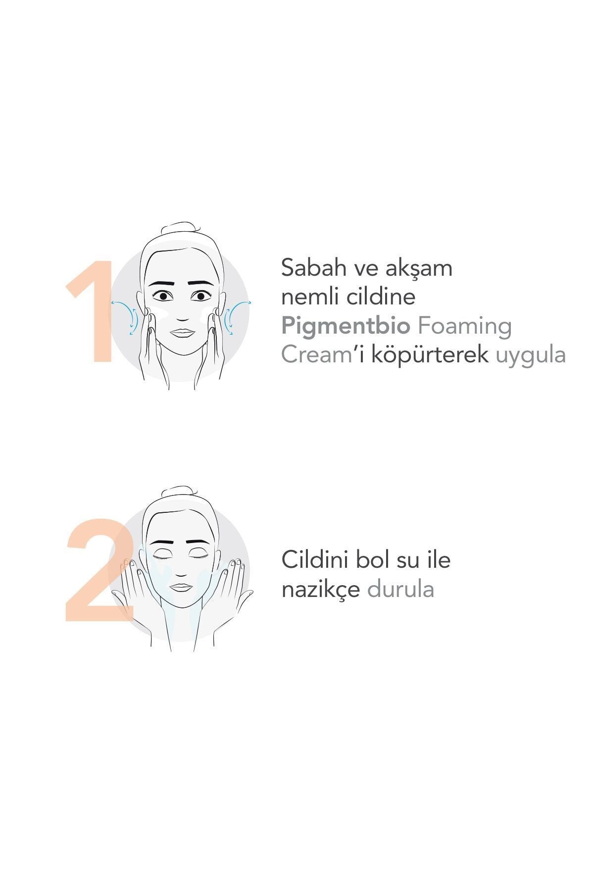 Pigmentbio Foaming Cream Leke Karşıtı ve Peeling Etkili Aydınlatıcı Yıkama Jeli 500 ML