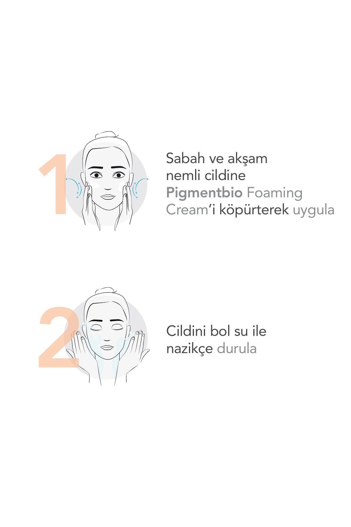 Pigmentbio Foaming Cream Leke Karşıtı ve Peeling Etkili Aydınlatıcı Yıkama Jeli 500 ML