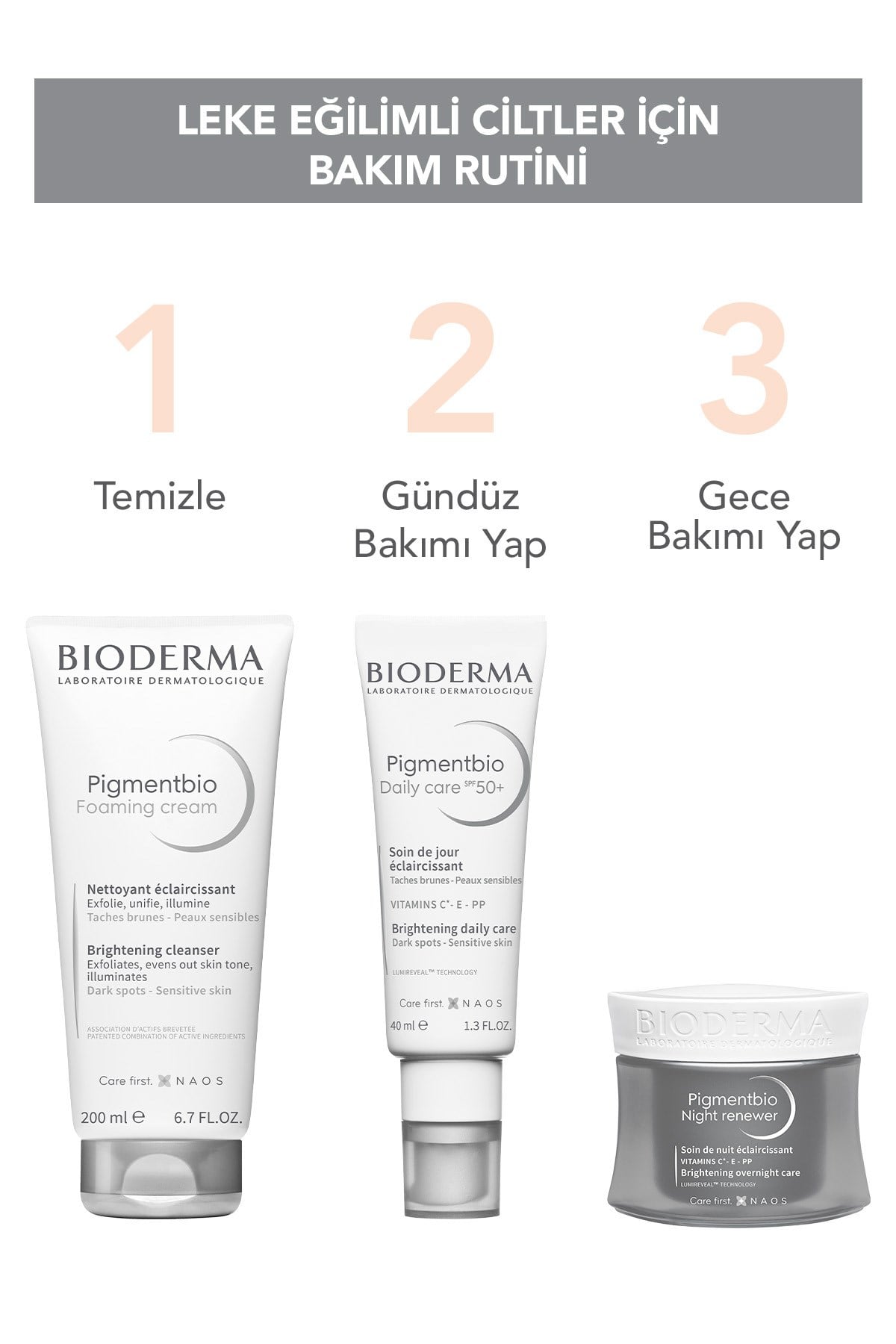 Pigmentbio Night Renewer Leke Karşıtı Cilt Tonu Eşitleyici C ve E Vitamini Gece Kremi 50 ml