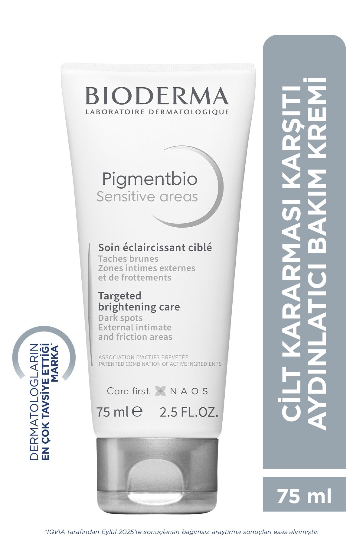 Pigmentbio Sensitive Areas Leke ve Kararma Karşıtı Aydınlatıcı Krem Hassas, Genital Bölgeler 75 ML