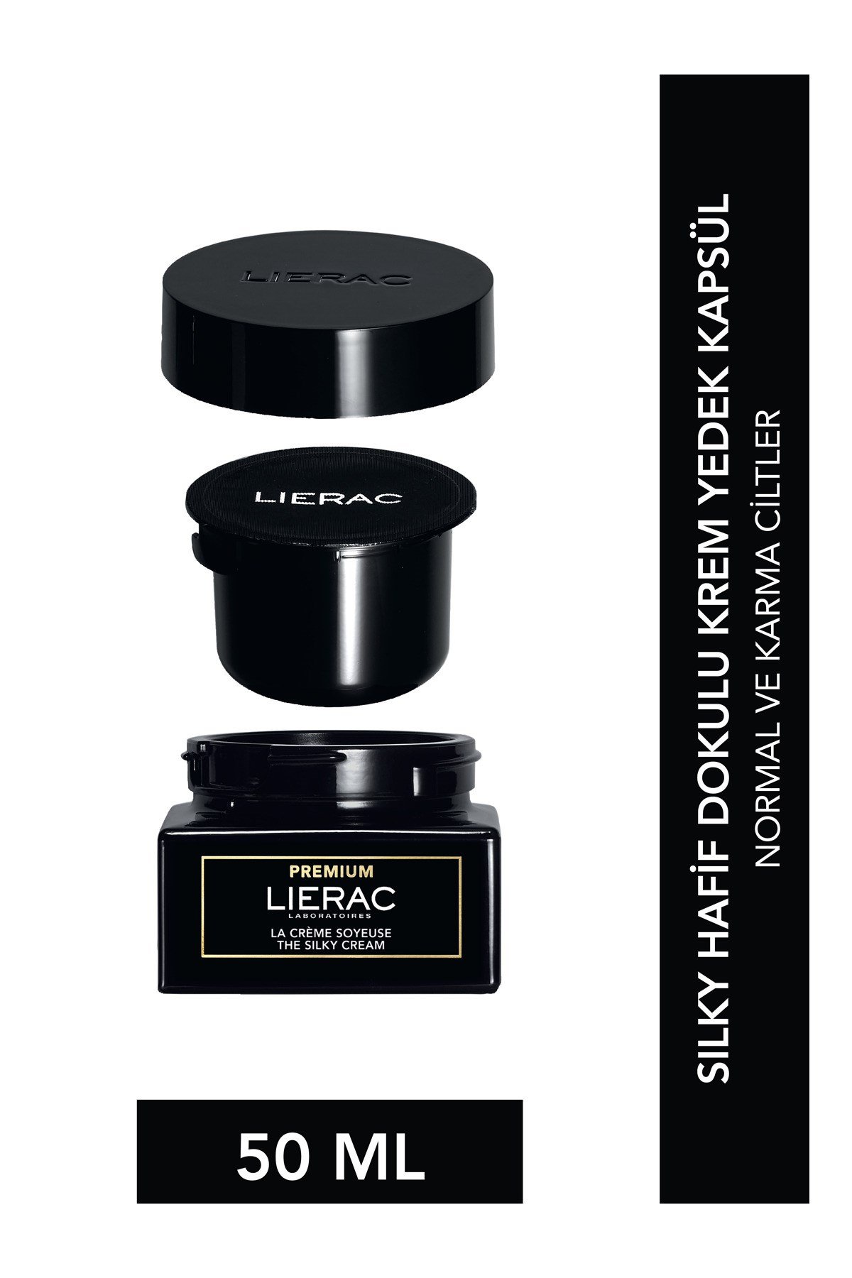 PREMIUM The Silky Cream Refill 50 ml – Yeniden Doldurulabilir Yaşlanma Karşıtı Krem