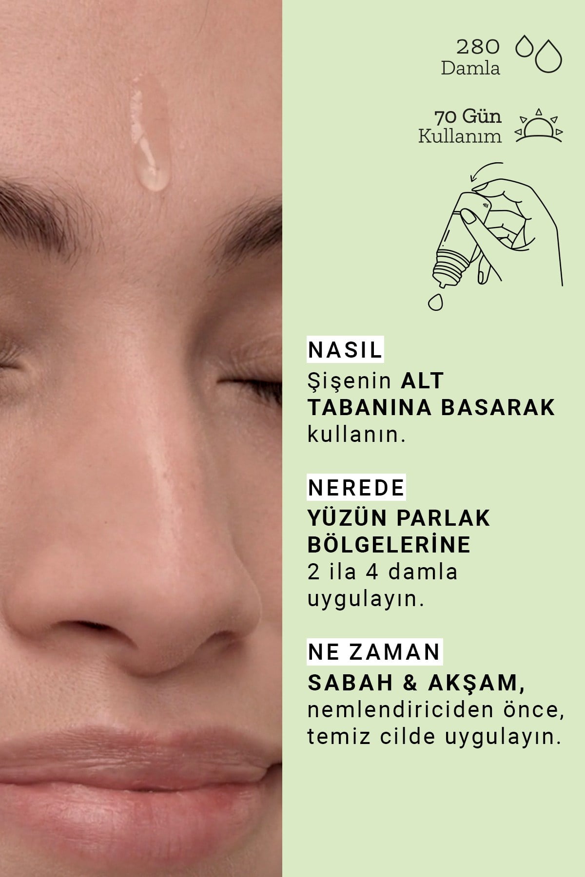 Pure Active Çinko Gluconate Sebum Dengeleyici Konsantre Bakım Serumu 15 ML