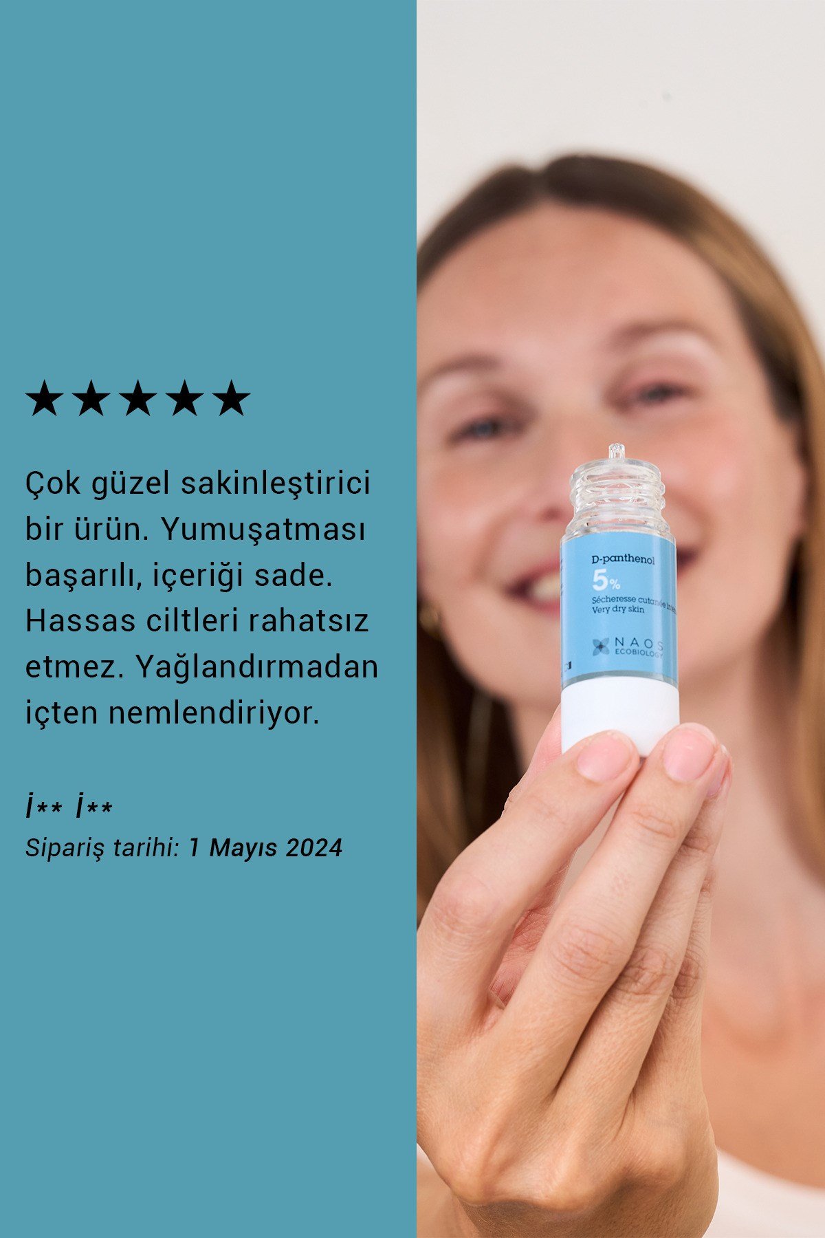 Pure Active D-Panthenol Kuru Ciltler İçin Nemlendirici, Bariyer Onarıcı Konsantre Bakım Serumu 15ML