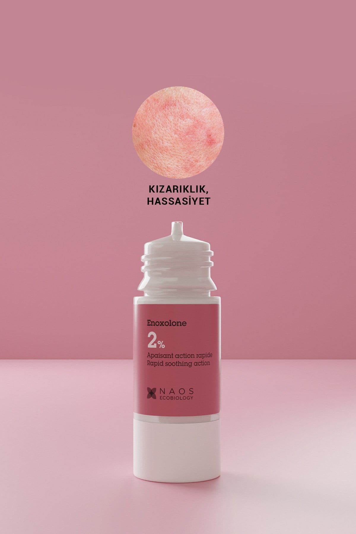 Pure Active Enoxolone Hassas ve Rozalı Ciltler İçin Kızarıklık Karşıtı Konsantre Bakım Serumu 15ML