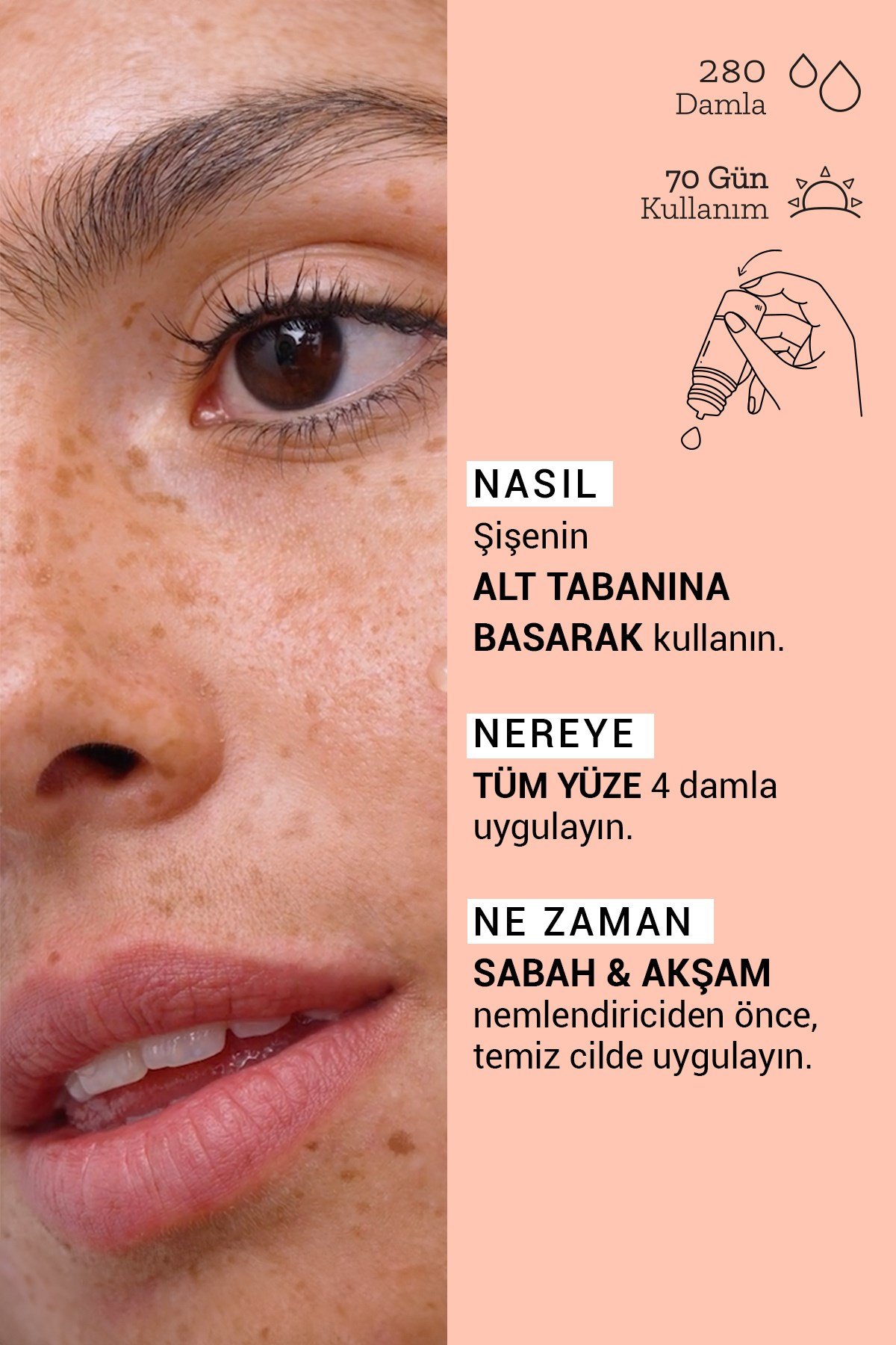 Pure Active Niacinamide %5 Cilt Tonu Eşitleyici Tüm Ciltler Aydınlatıcı Konsantre Bakım Serumu 15ML
