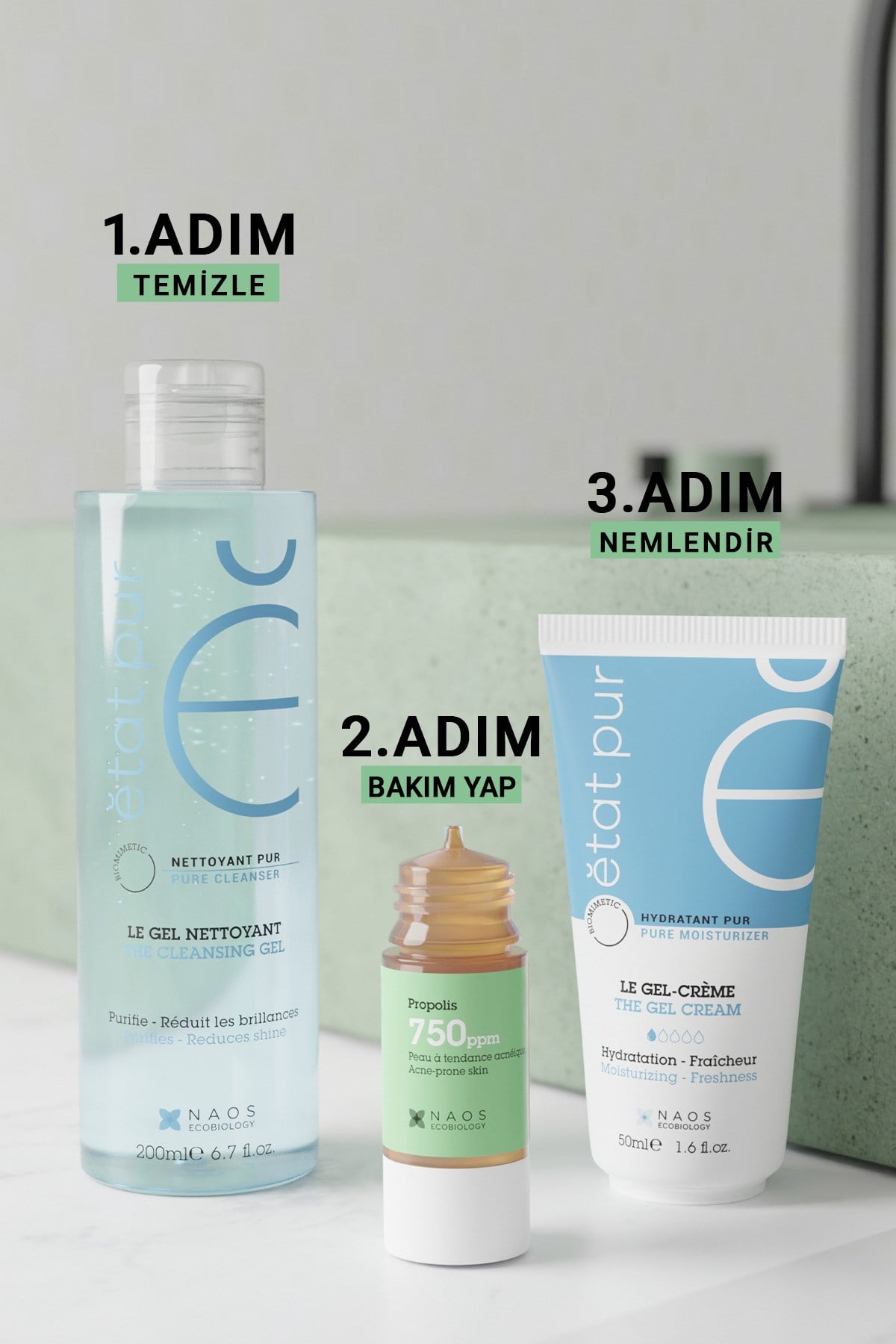 Pure Active Propolis Akne Karşıtı Antienflamatuar & Yatıştırıcı Etkili Konsantre Bakım Serumu 15ML