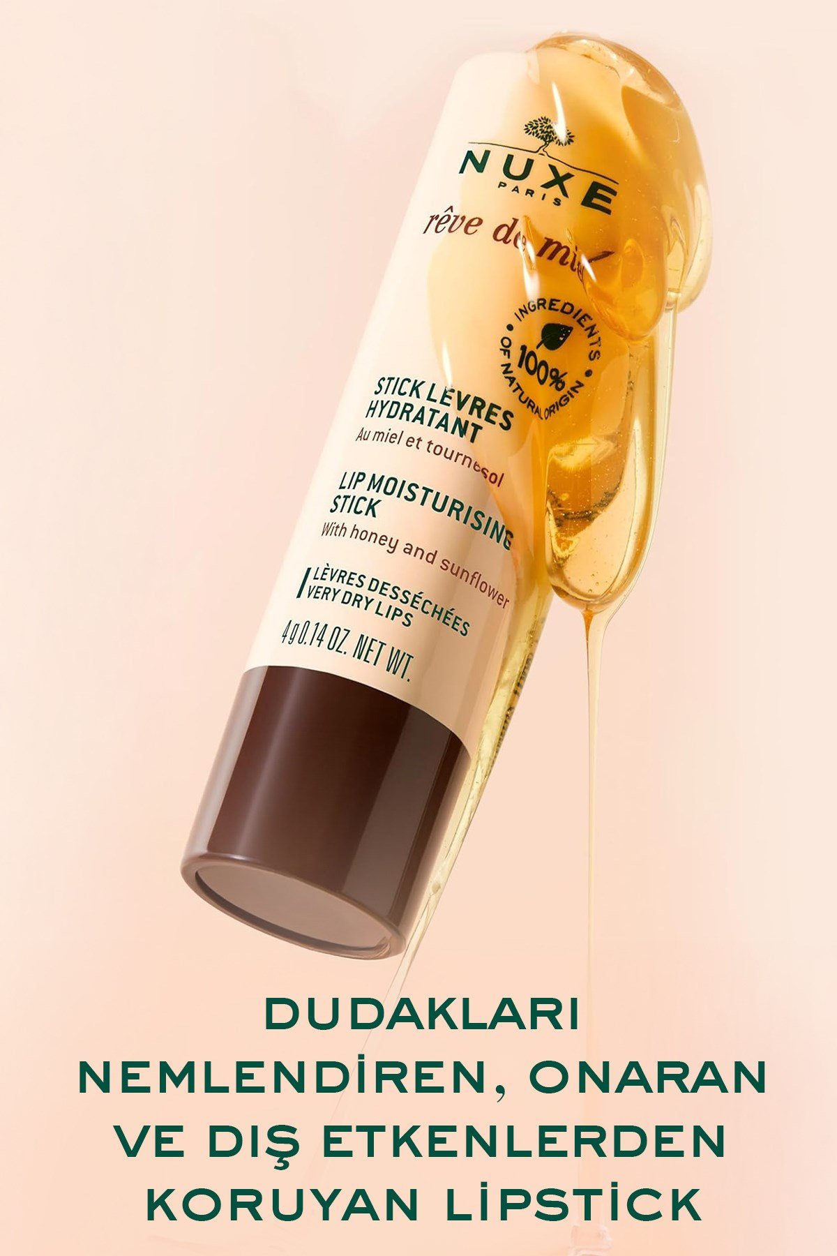 Rêve de Miel Nemlendirici ve Koruyucu Dudak Kremi