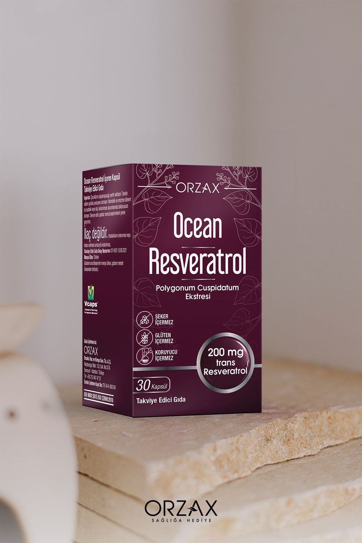 Resveratrol 200 mg 30 Kapsül