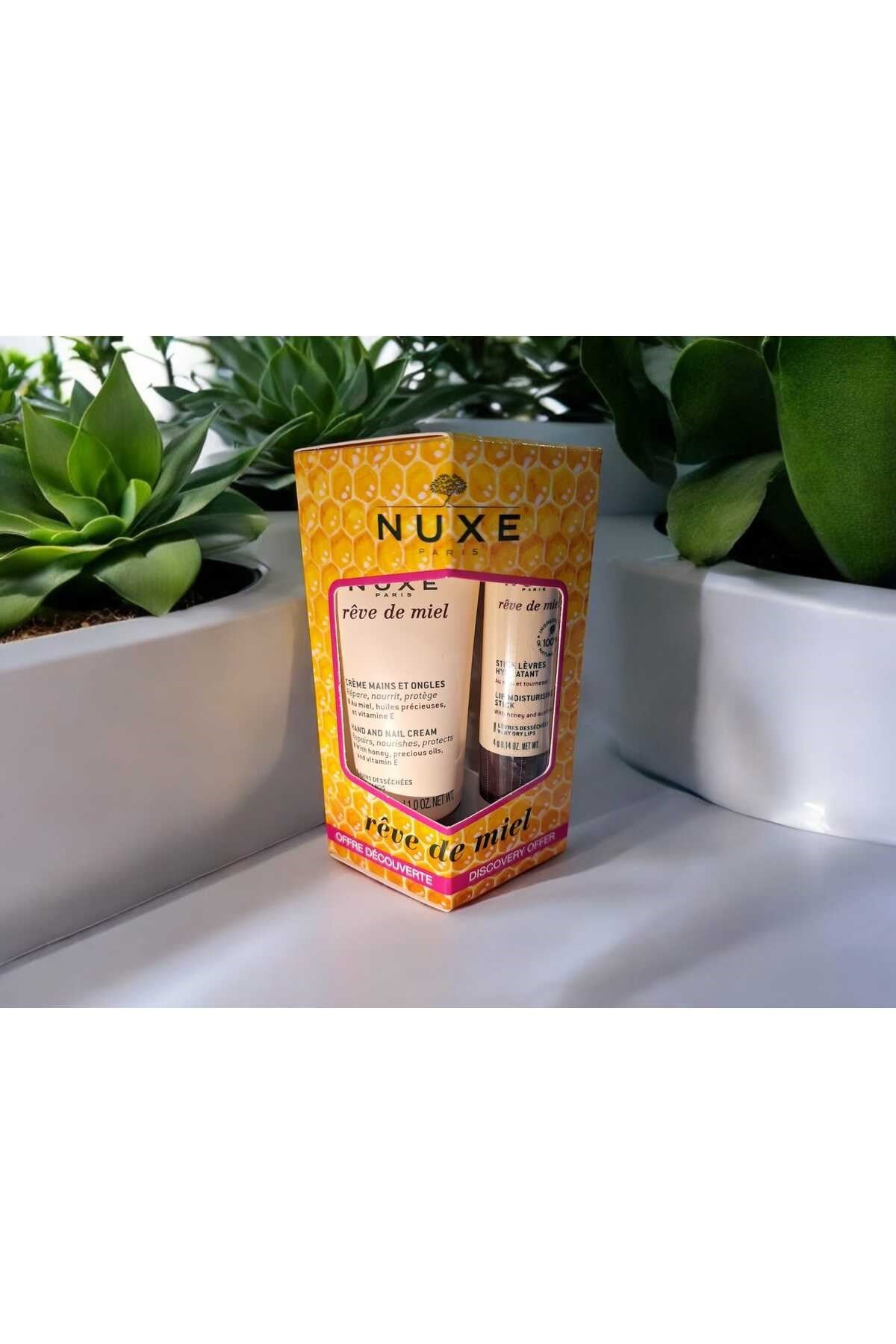 Reve De Miel El-Tırnak Bakım Kremi 30ml + Dudak Stick 4g
