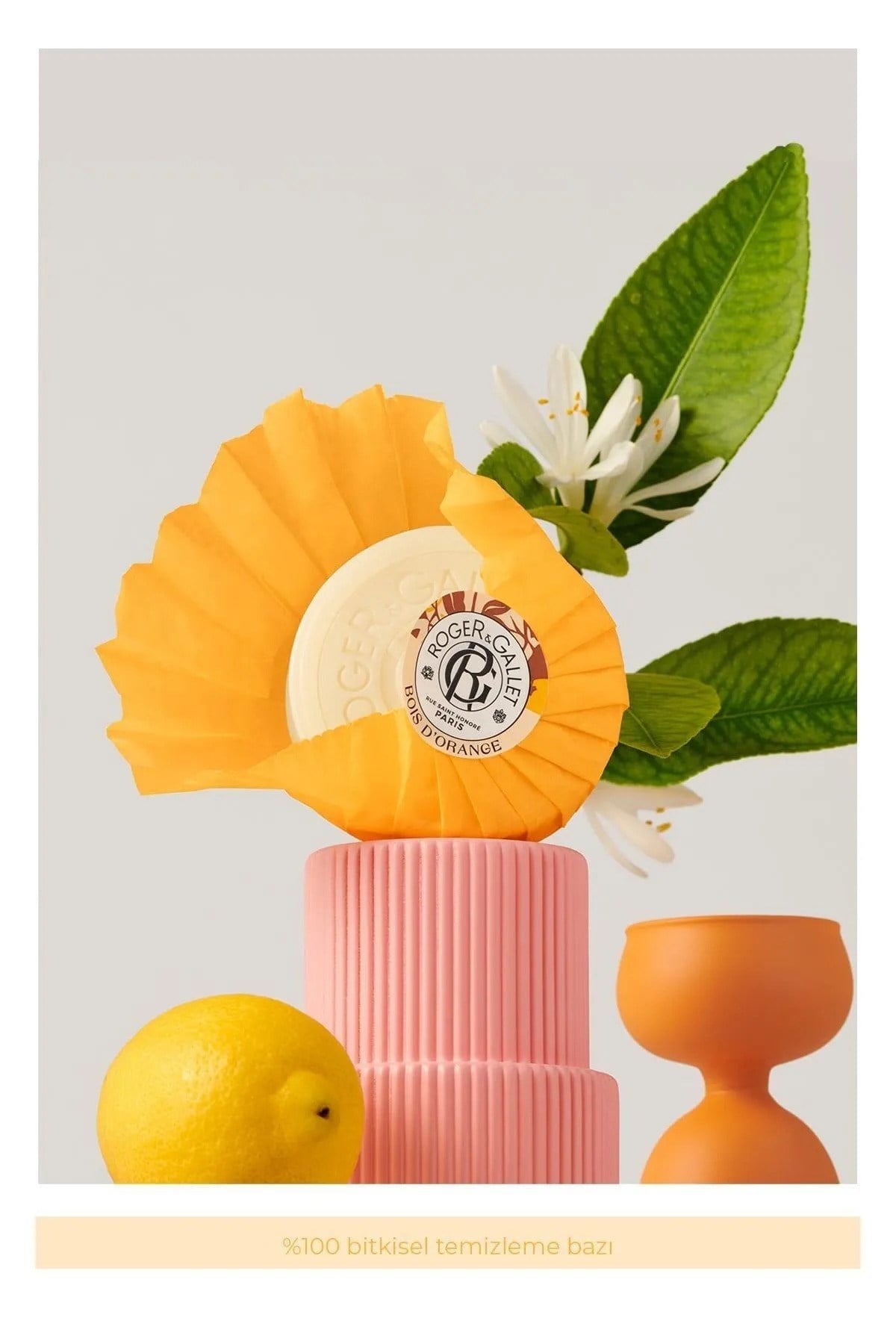Roger & Gallet Bois D'Orange Katı Sabun 100 g - Bitkisel Turunç Özü & Kalıcı Doğal Koku