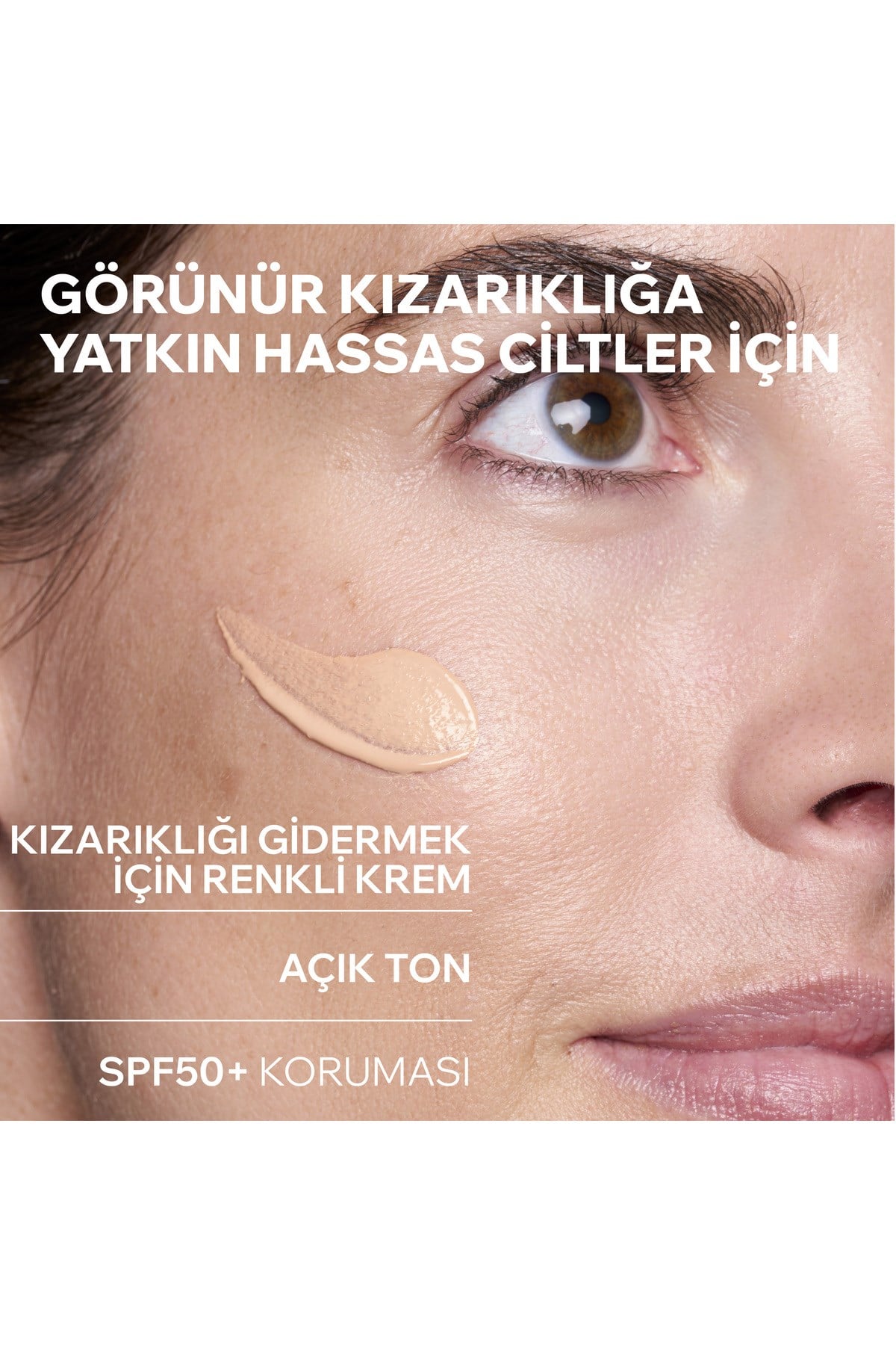 ROSELIANE SPF50+ Hassas Ciltler İçin Kızarıklık Karşıtı CC Krem 40 ml