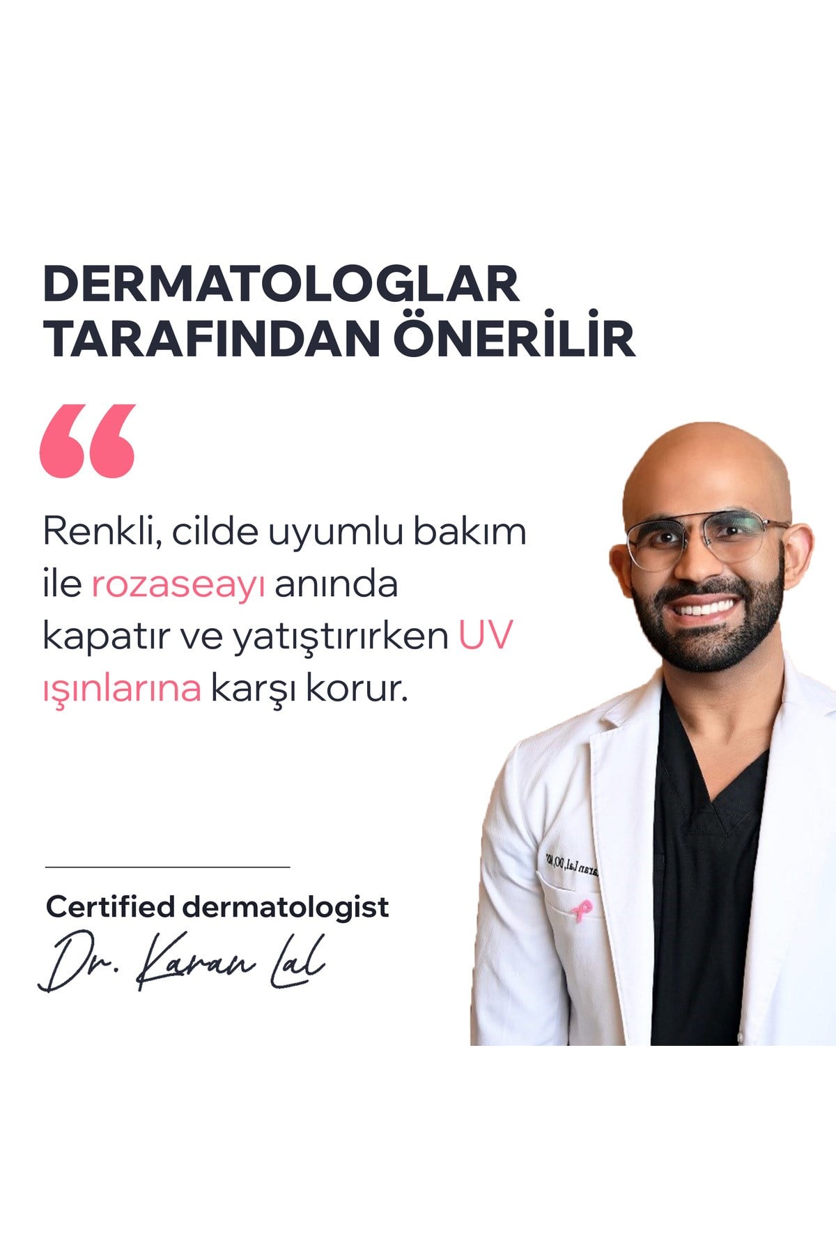 ROSELIANE SPF50+ Hassas Ciltler İçin Kızarıklık Karşıtı CC Krem 40 ml