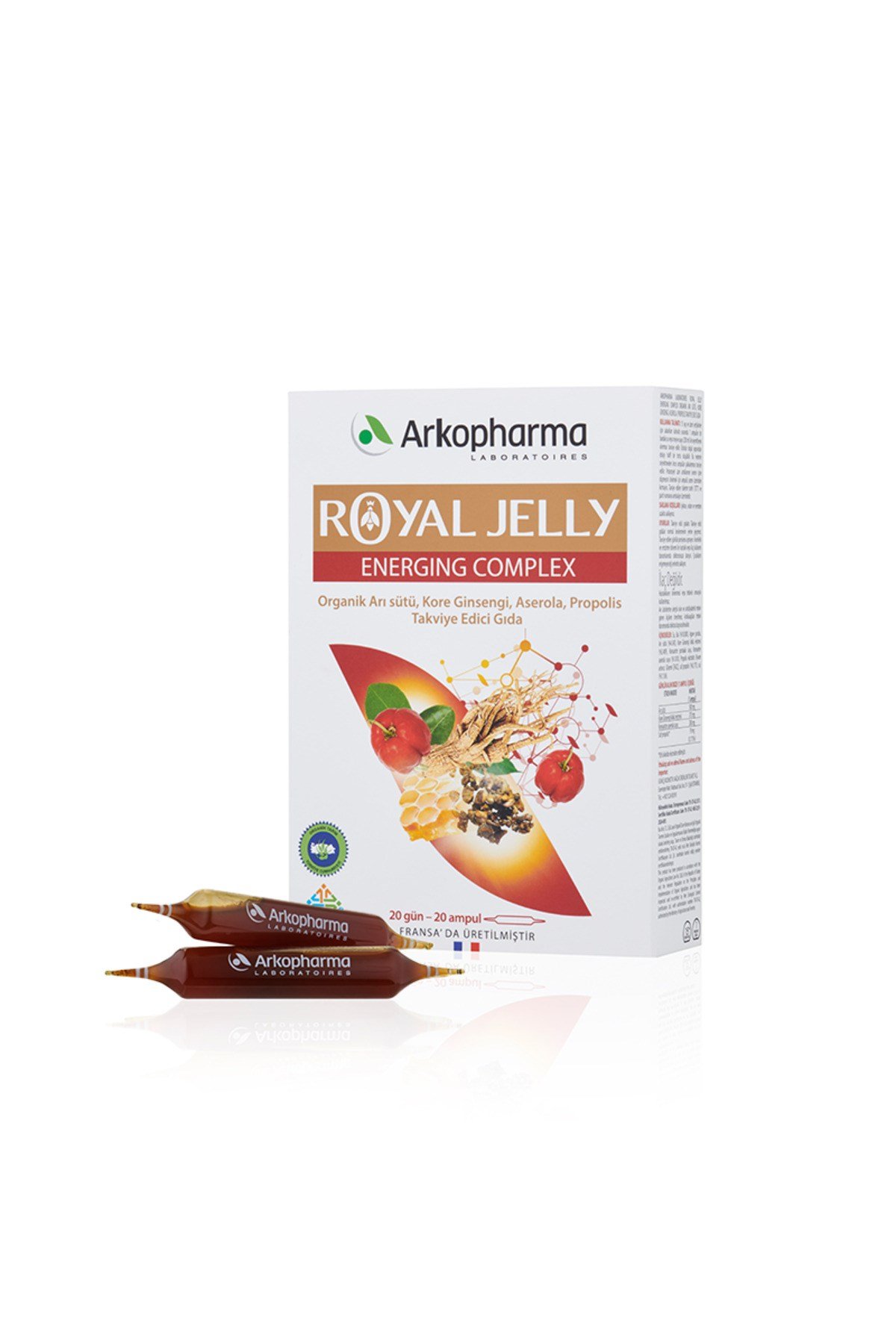 Royal Jelly Energing Complex 20 Ampül
