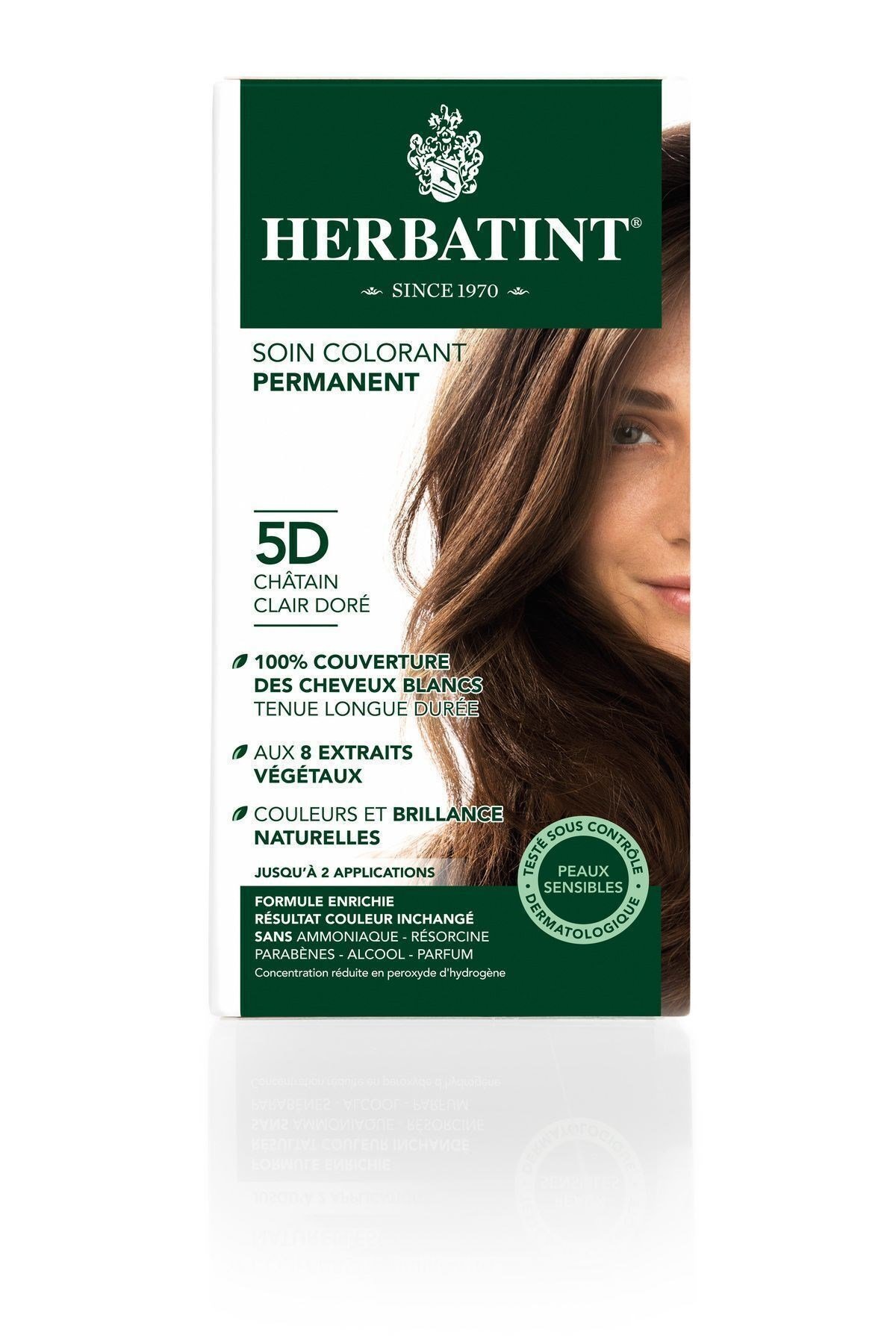 Saç Boyası - Light Golden Chestnut 5D Altın Açık Kahve 150 ml 8016744500128