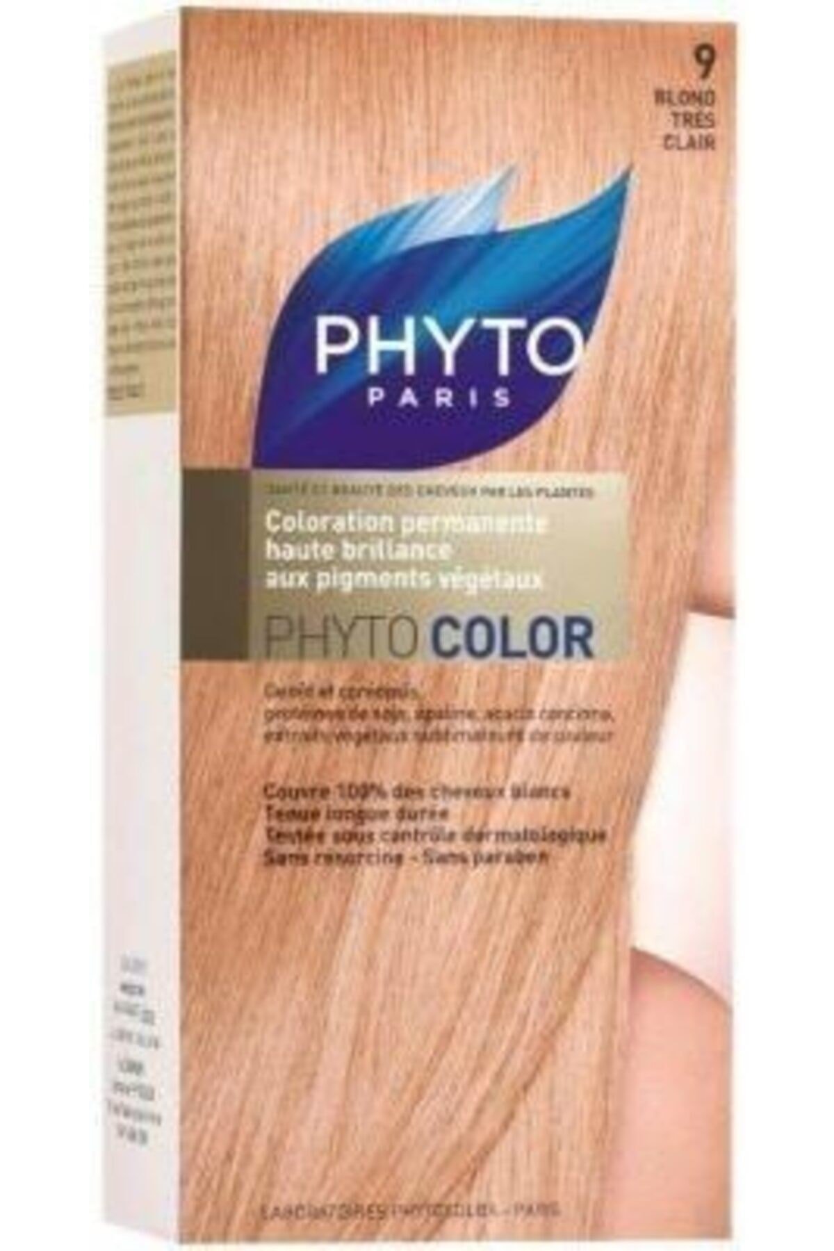 Saç Boyası - Phytocolor 9 Kiti Açık Sarı 618059109645