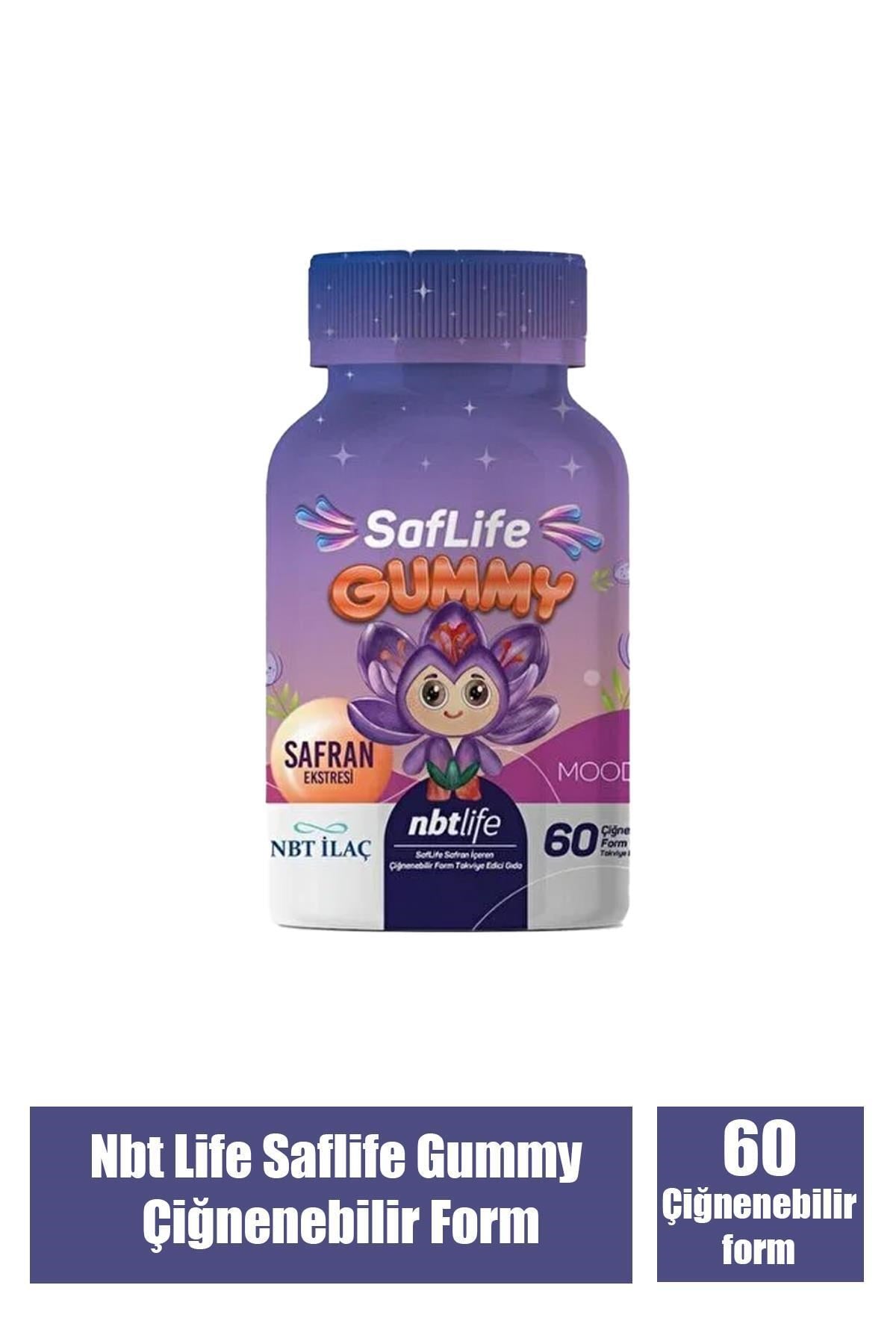 Saflife Gummy 60 Çiğnenebilir Form