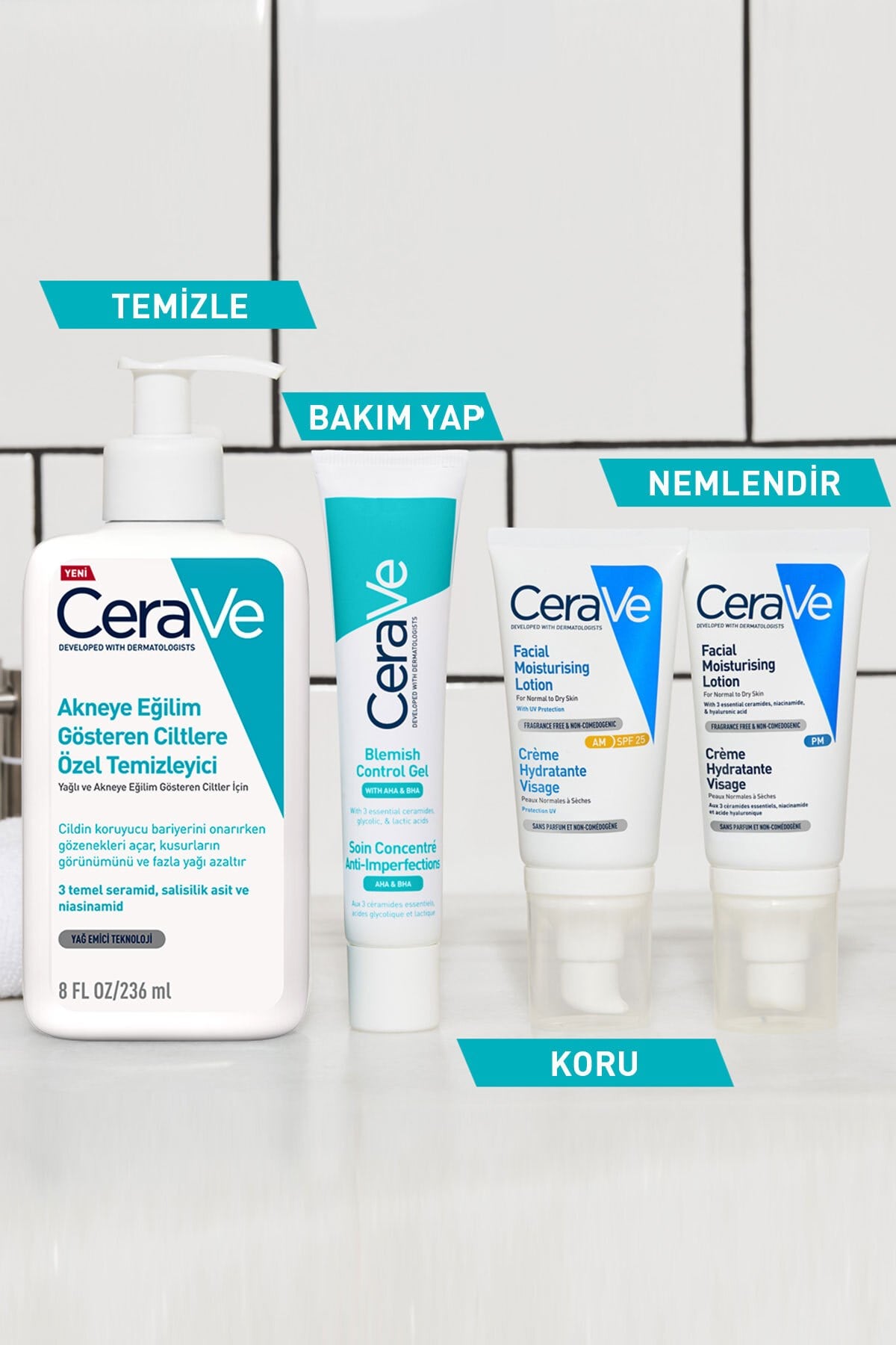 Salisilik Asit & Glikolik Asit İçerikli Yağlı ve Akneye Eğilim Gösteren Ciltlere Özel Yüz Kremi 40ML