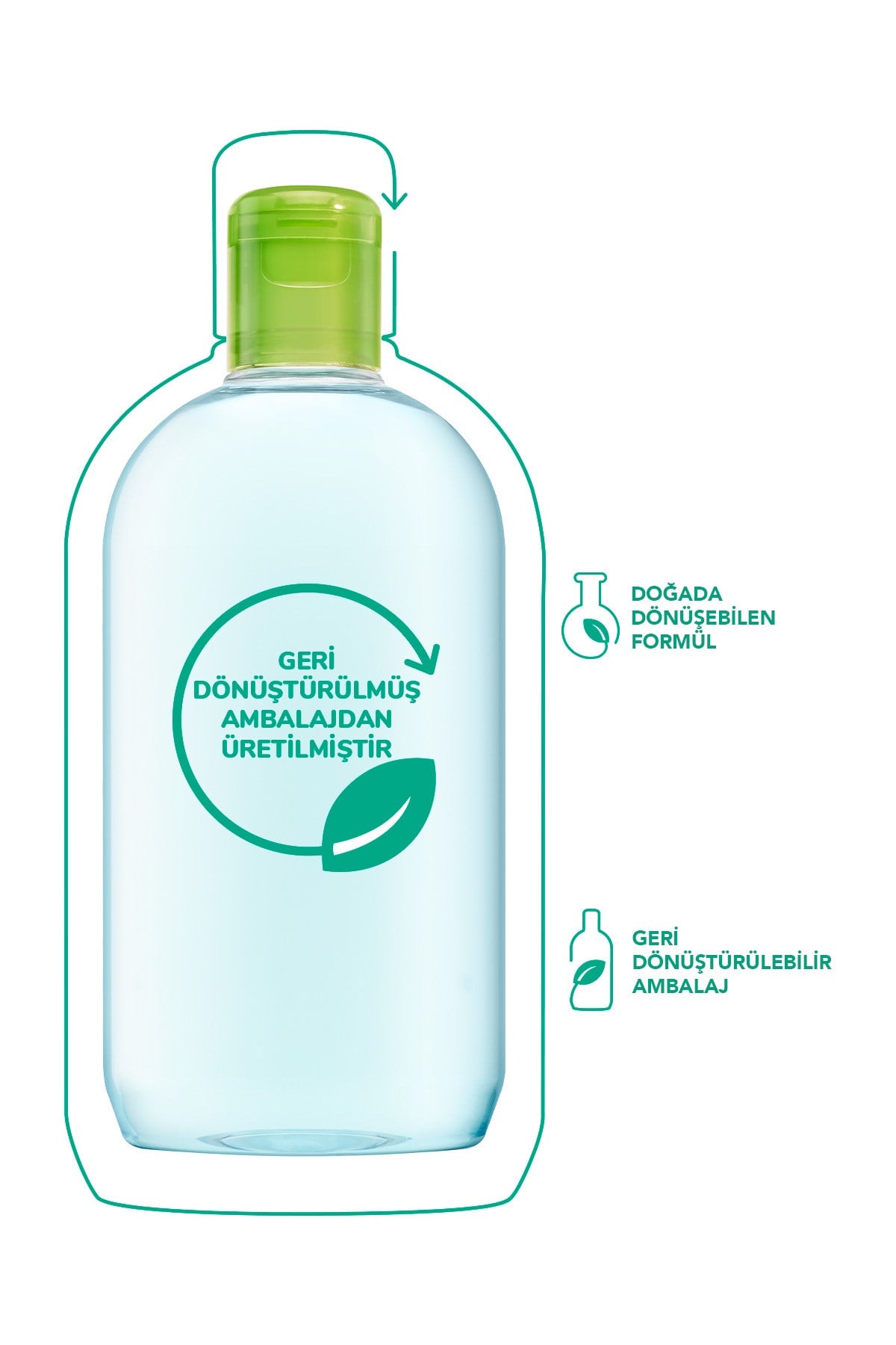 Sebium H2O 2'li Avantajlı Set Karma, Yağlı Ciltler için Micellar Makyaj Temizleme Suyu 2x500 ml