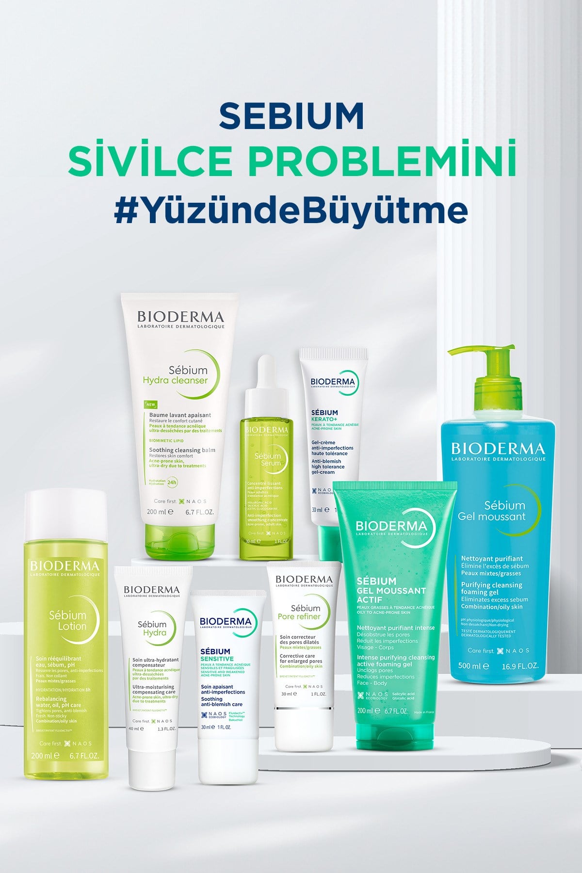 Sebium Sensitive Hassas ve Akne Eğilimli Ciltler, Kızarıklık Karşıtı Nemlendirici Bakım Kremi 30 ml