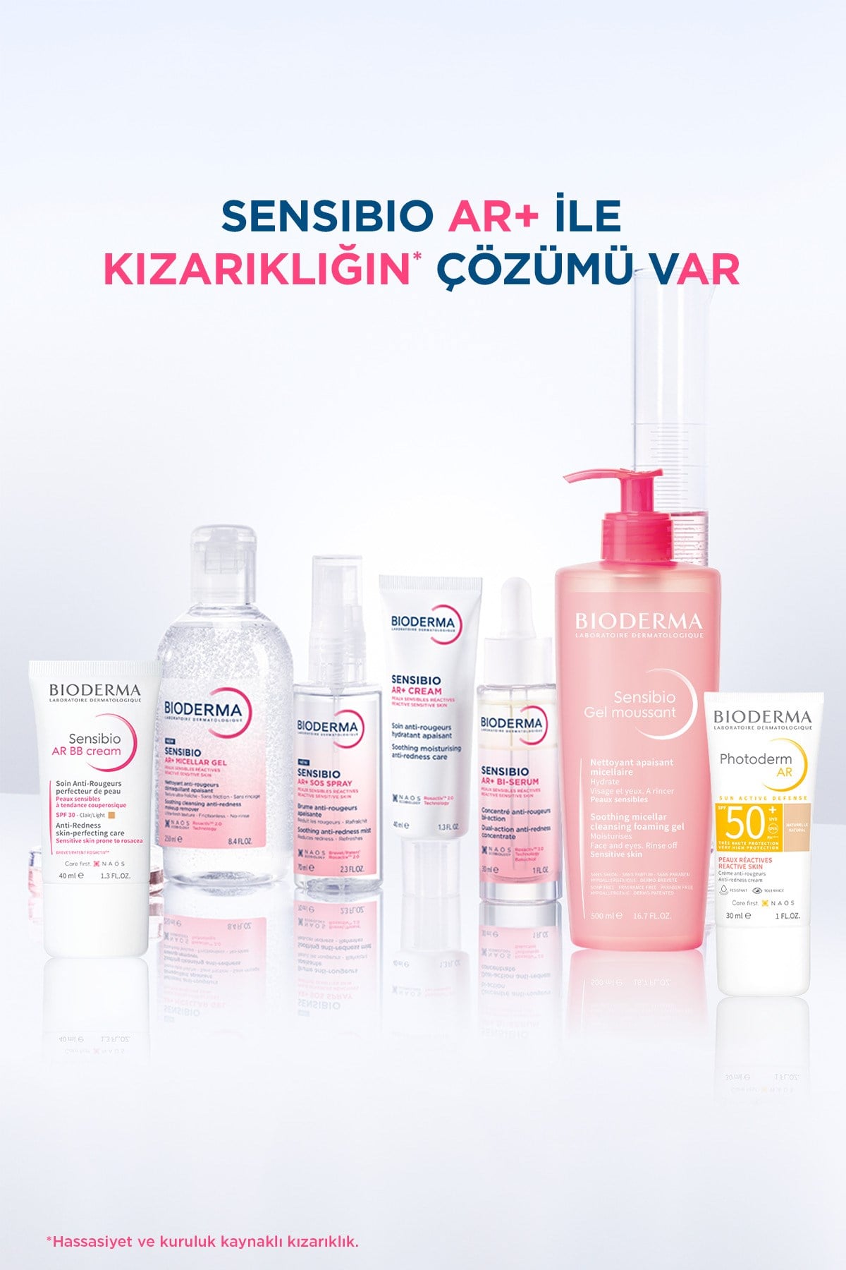 Sensibio AR+ Cream Hassas Ciltler Kızarıklık Karşıtı Nemlendirici Bakım Kremi 40 ML