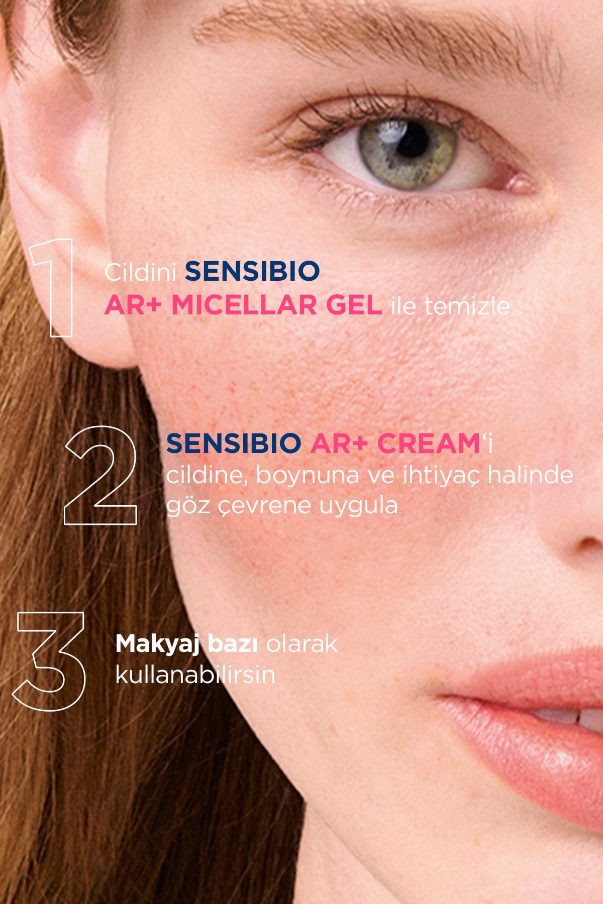 Sensibio AR+ Cream Hassas Ciltler Kızarıklık Karşıtı Nemlendirici Bakım Kremi 40 ML