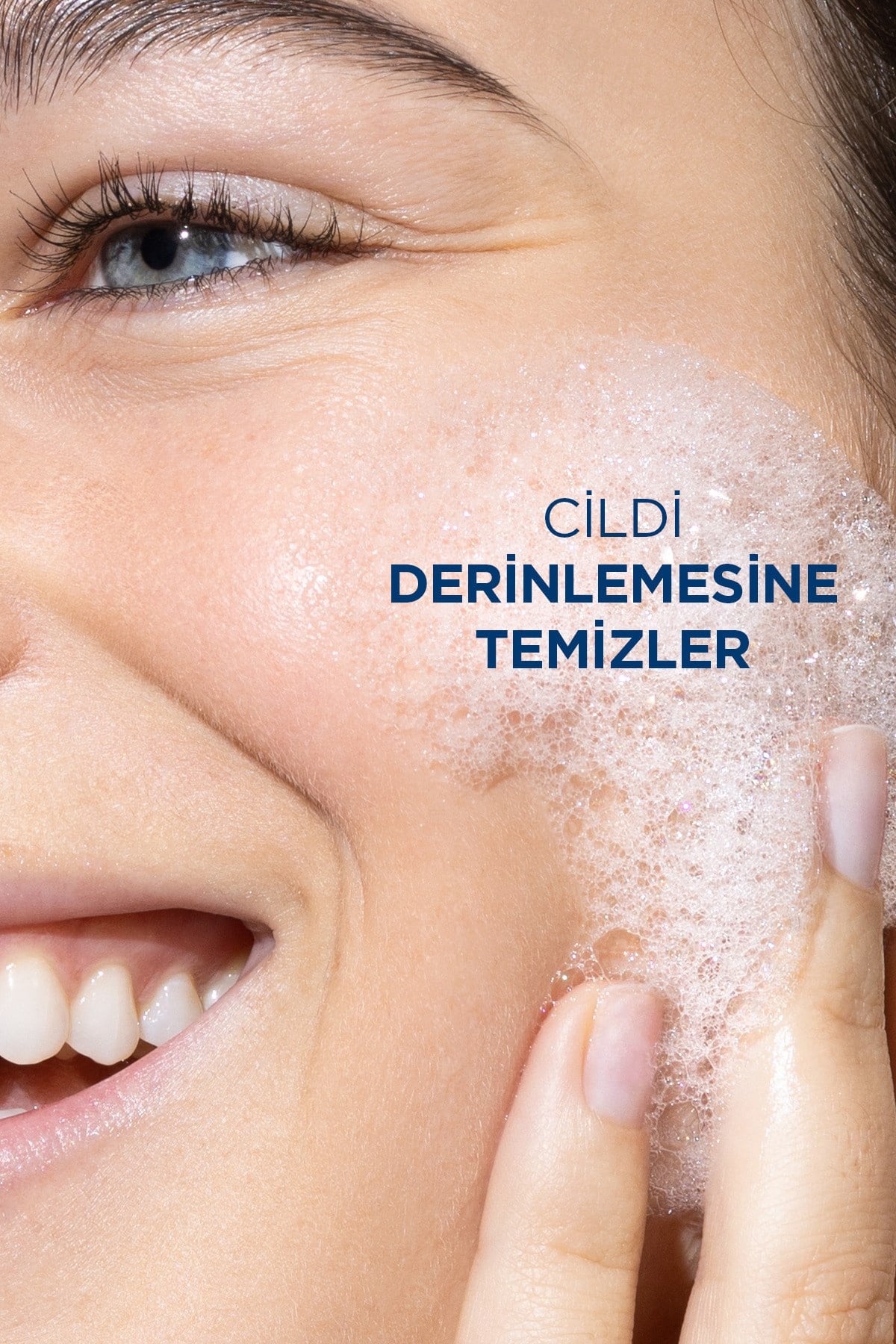 Sensibio Foaming Gel Hassas, Normal Ciltler için Durulanan Micellar Temizleme Jeli 100 ml