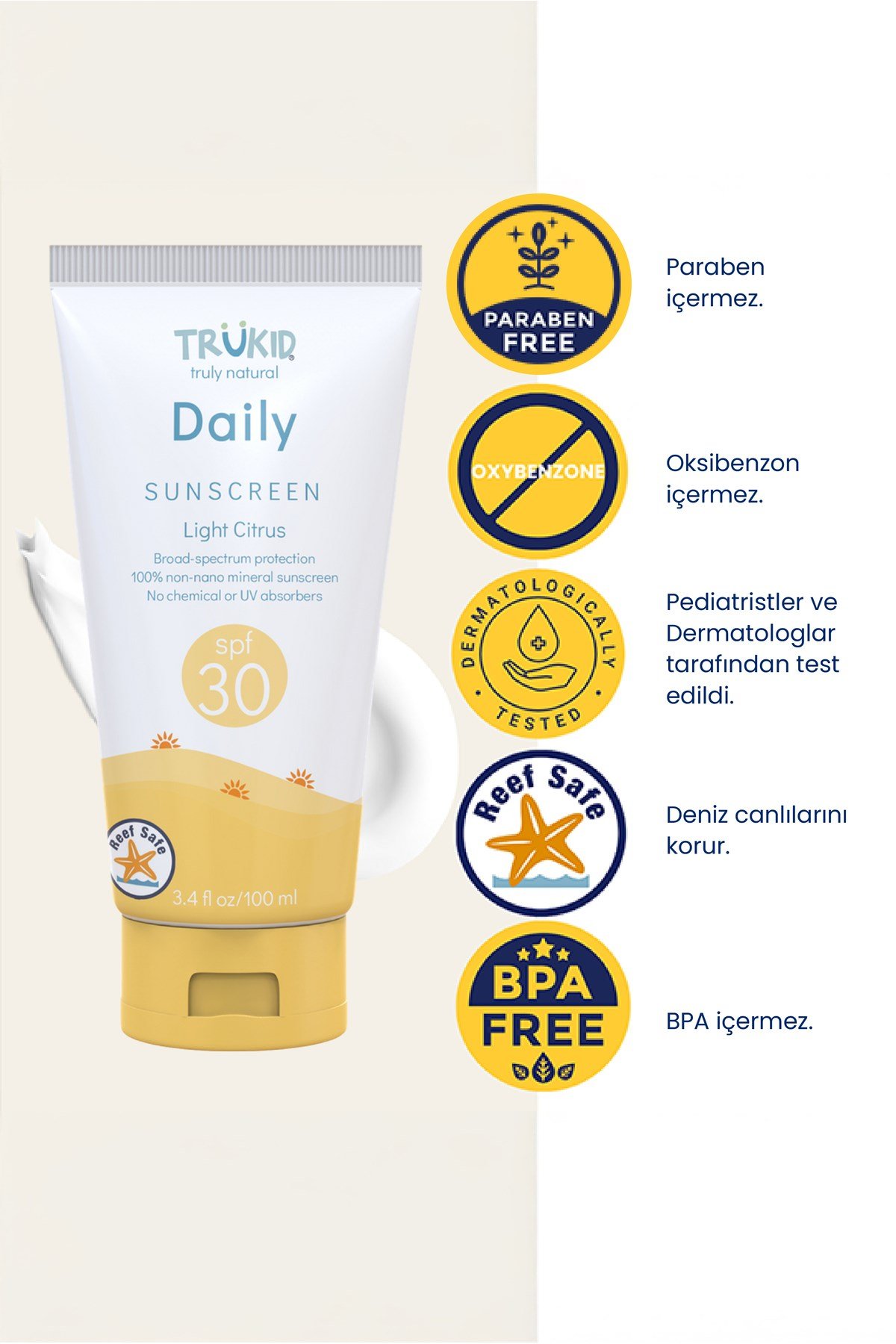 Sensıtıve Spf30 Daily Sunscreen 100ml