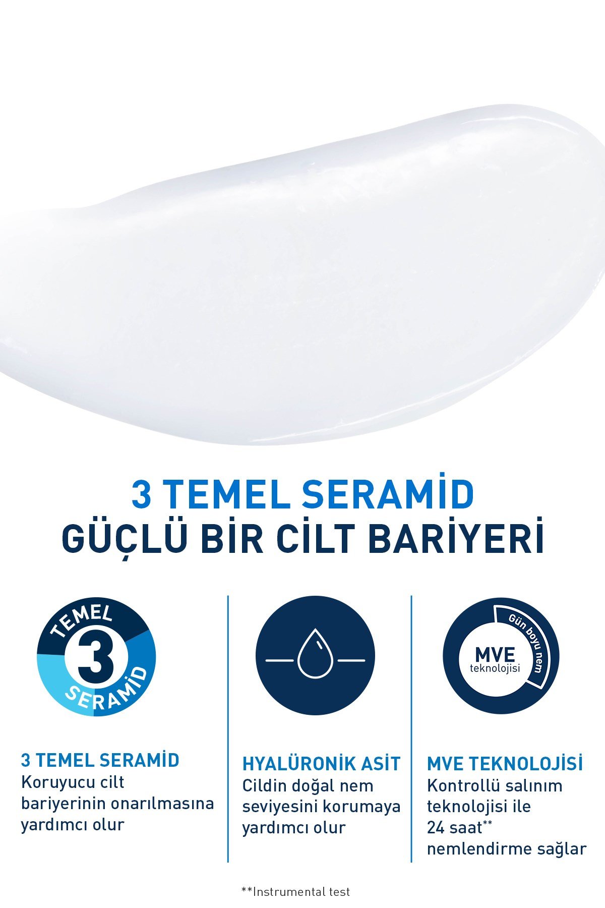 Seramid ve Hyalüronik Asit içeren Nemlendirici Yüz ve Vücut Losyonu 236 ml