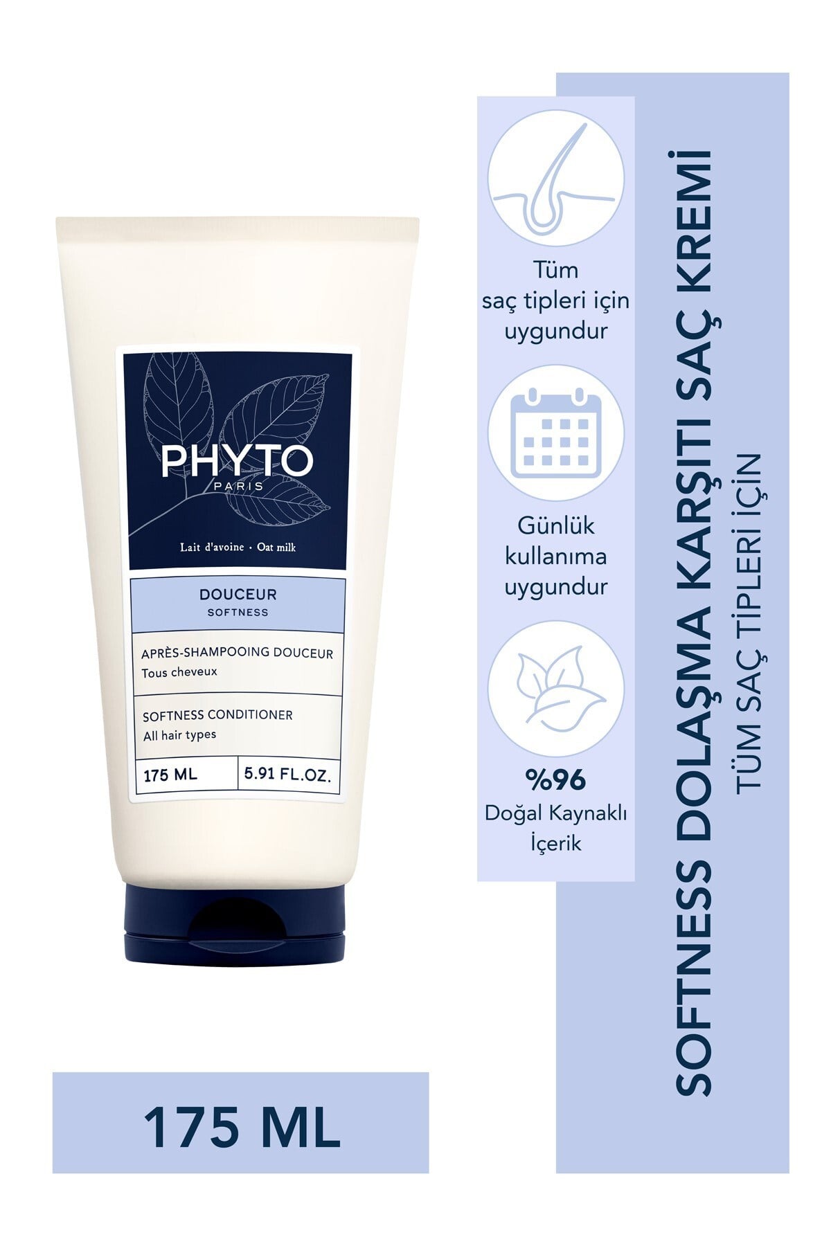 Softness Conditioner 175ml - Dolaşma Karşıtı Saç Kremi