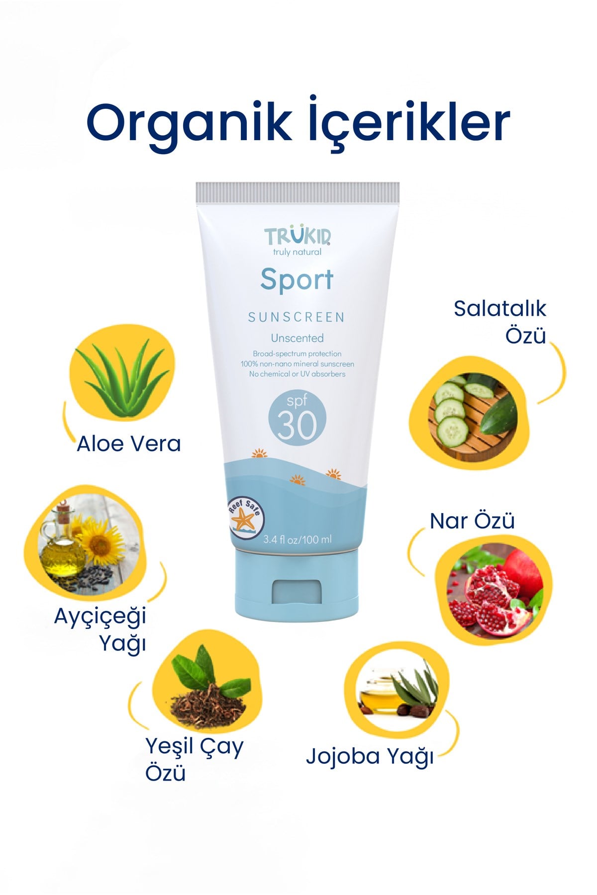 Sport Spf30 Mineral Sunscreen 100Ml