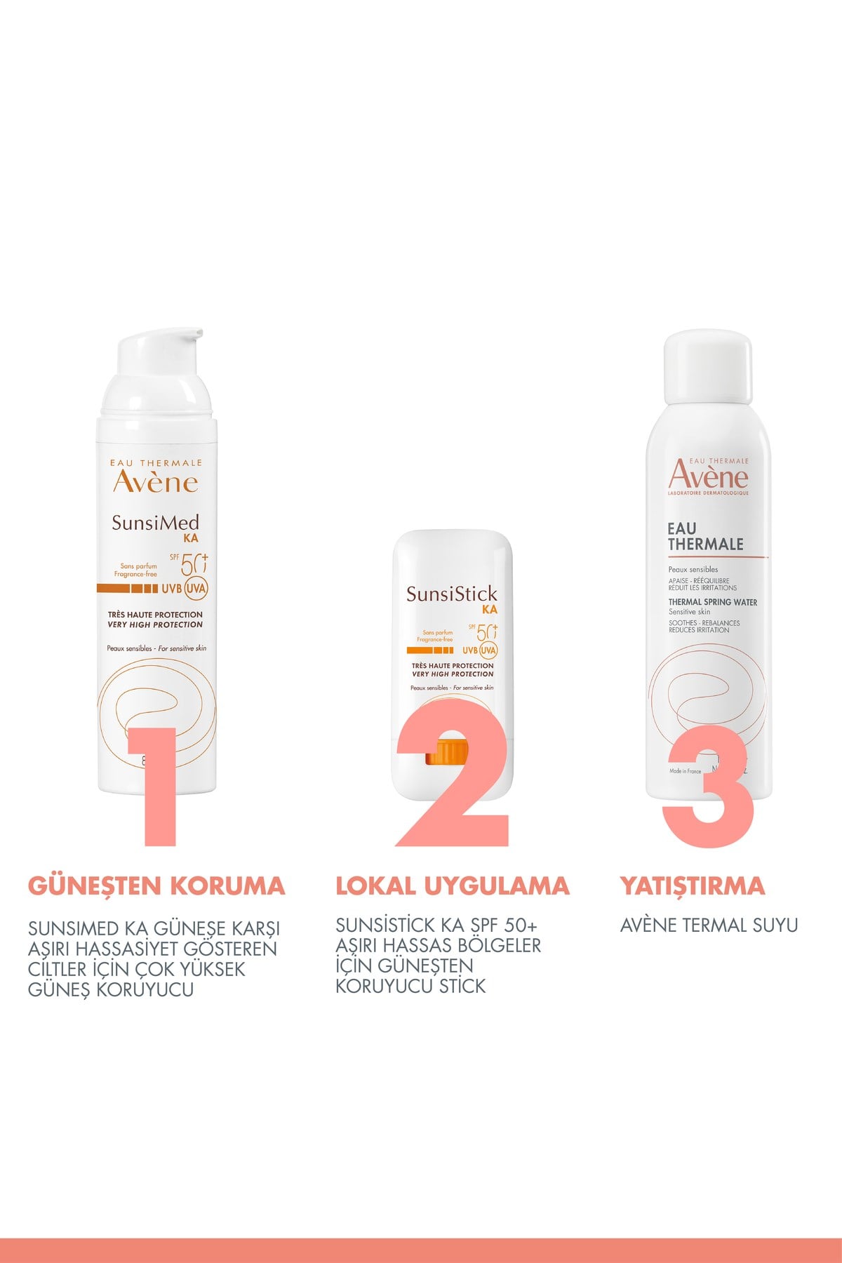 SunsiStick KA SPF 50+ Aşırı Hassas Bölgeler İçin Güneşten Koruyucu Stick 20 gr