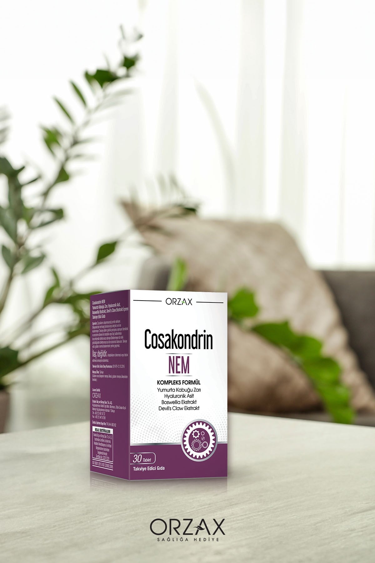 Takviye Vitamin Cosakondrin Nem 30 Tablet