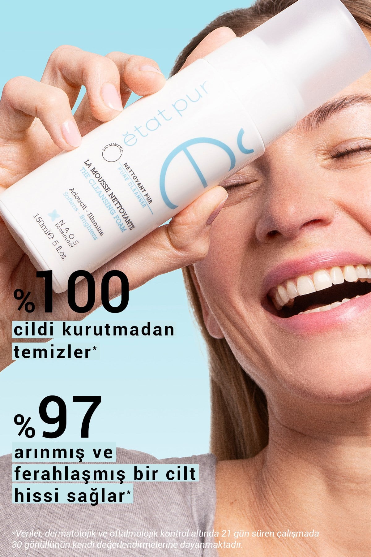 The Cleansing Foam Tüm Ciltler İçin Nazik Arındırıcı ve Yumuşatıcı Yüz Temizleme Köpüğü 150 ML